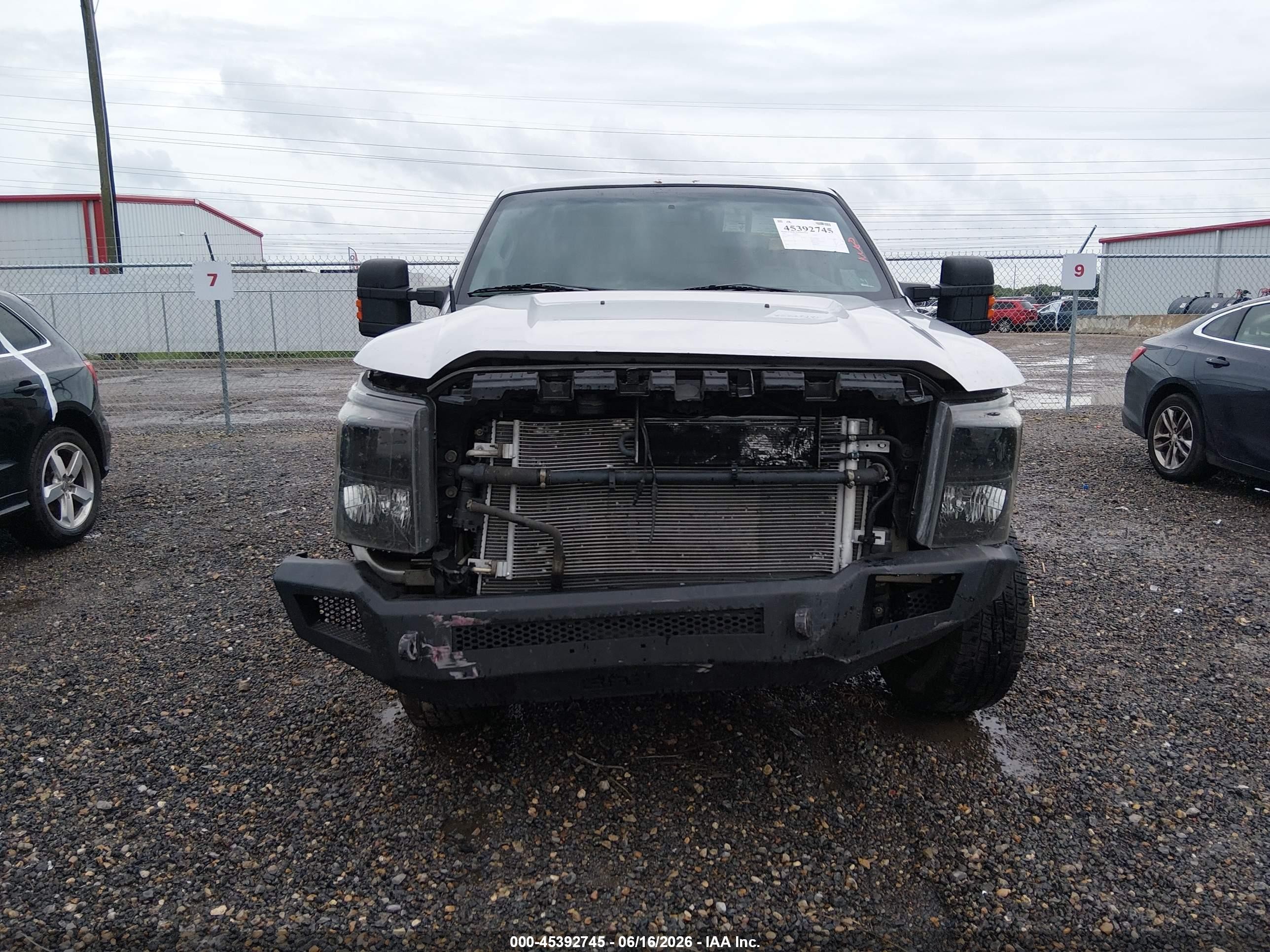 2014 Ford F-250 Lariat/xl/xlt Silver vin: 1FT7X2AT6EEB46654