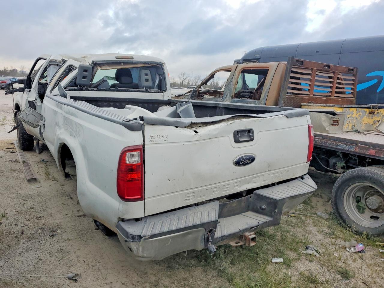 2015 Ford F250 Super Duty White vin: 1FT7X2AT8FEB92942