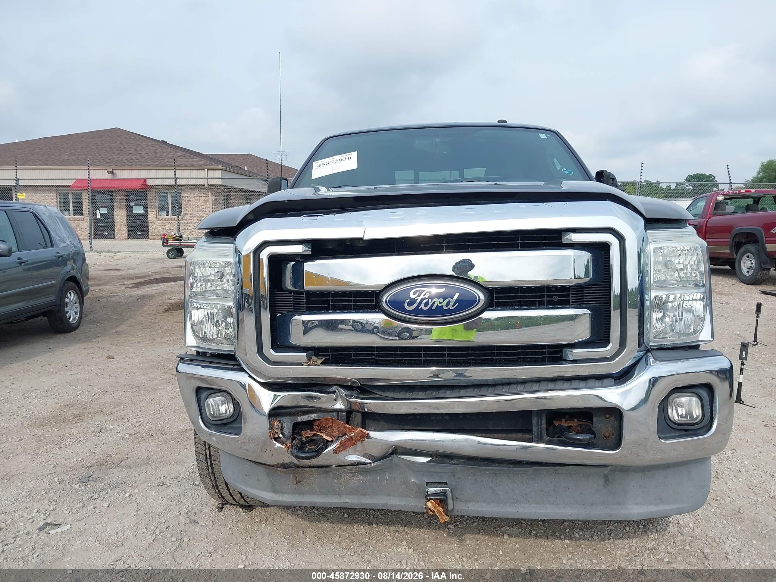 2011 Ford F-250 Lariat Gray vin: 1FT7X2B60BEC39545