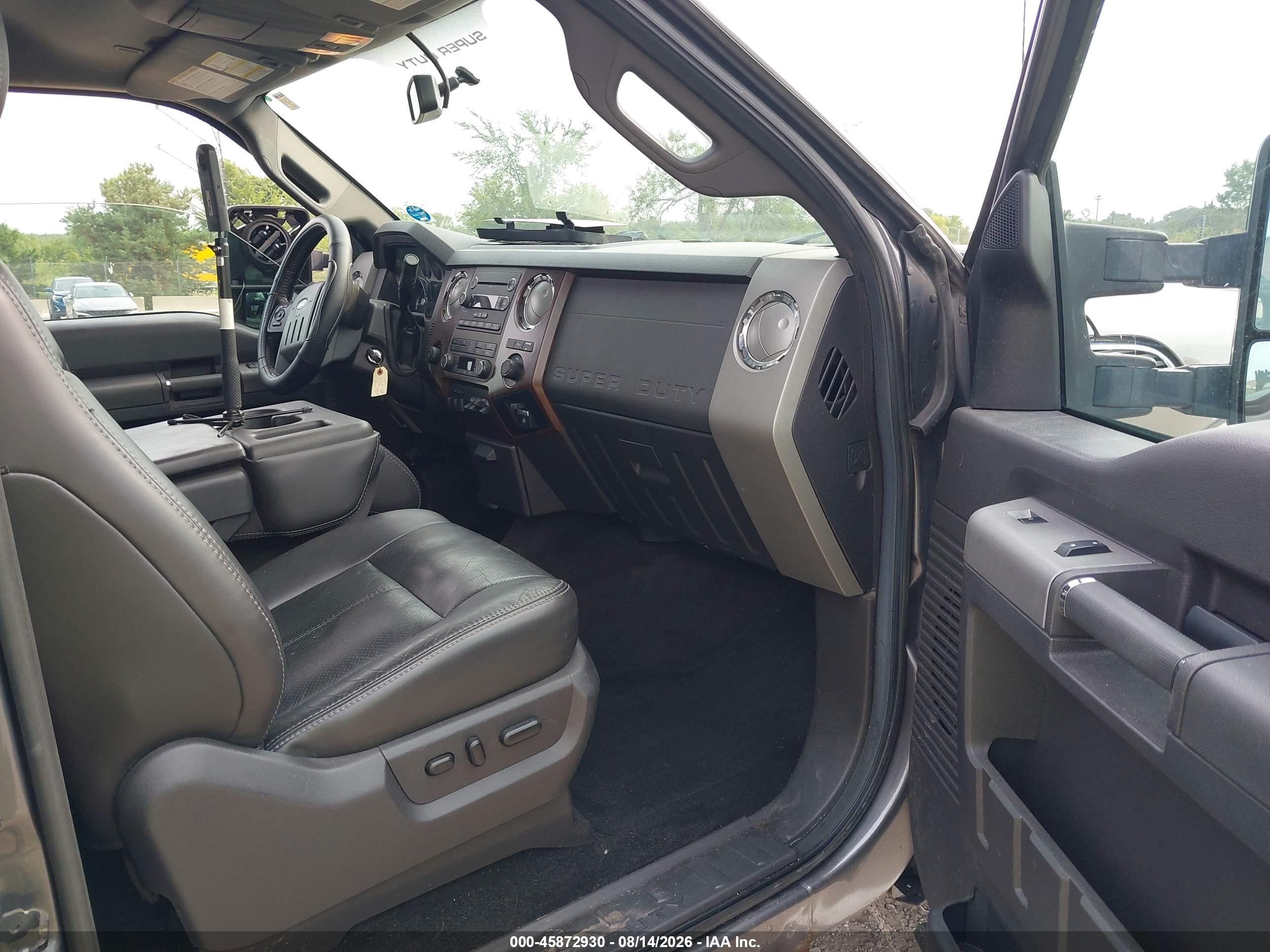 2011 Ford F-250 Lariat Gray vin: 1FT7X2B60BEC39545