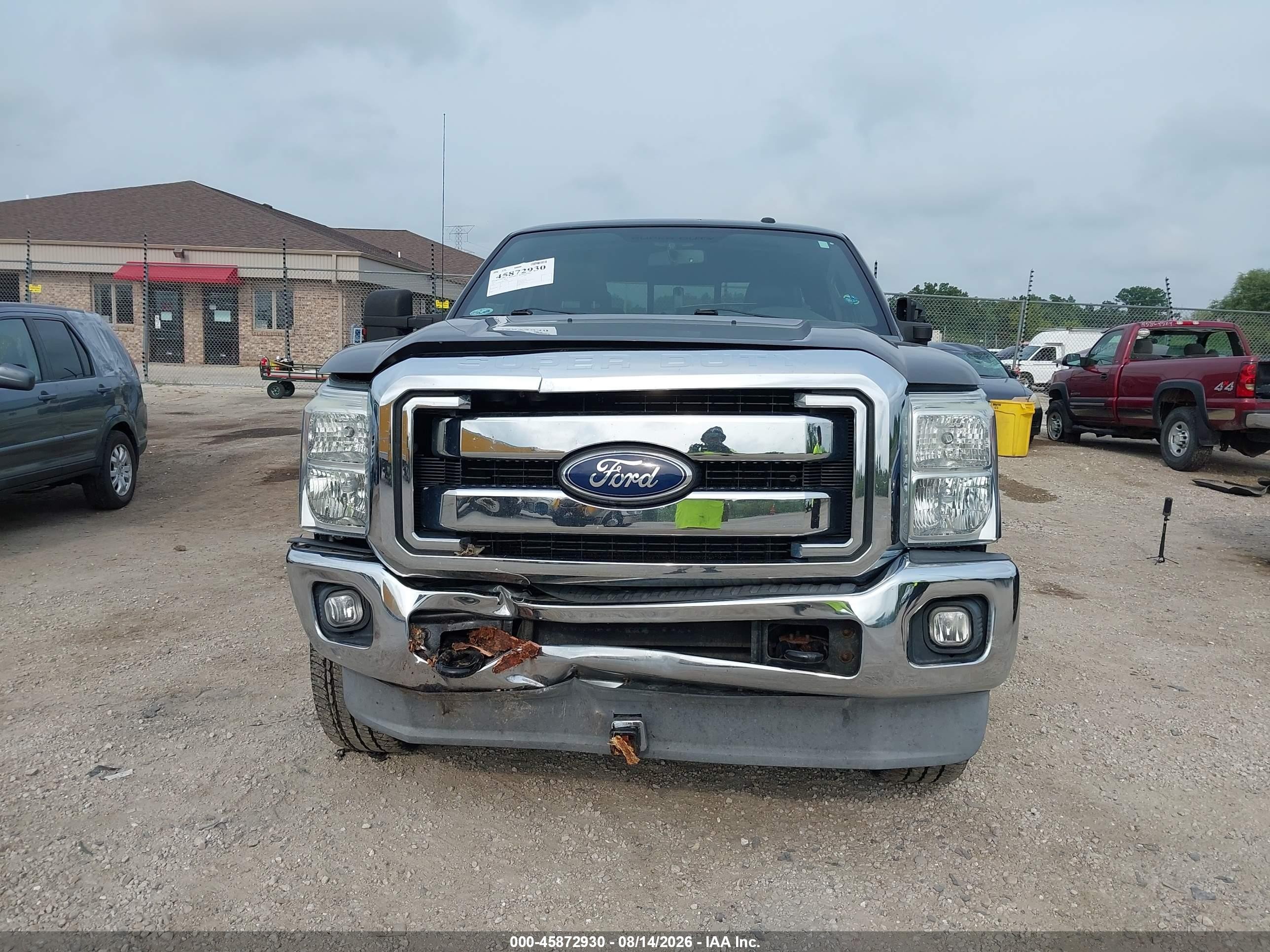 2011 Ford F-250 Lariat Gray vin: 1FT7X2B60BEC39545