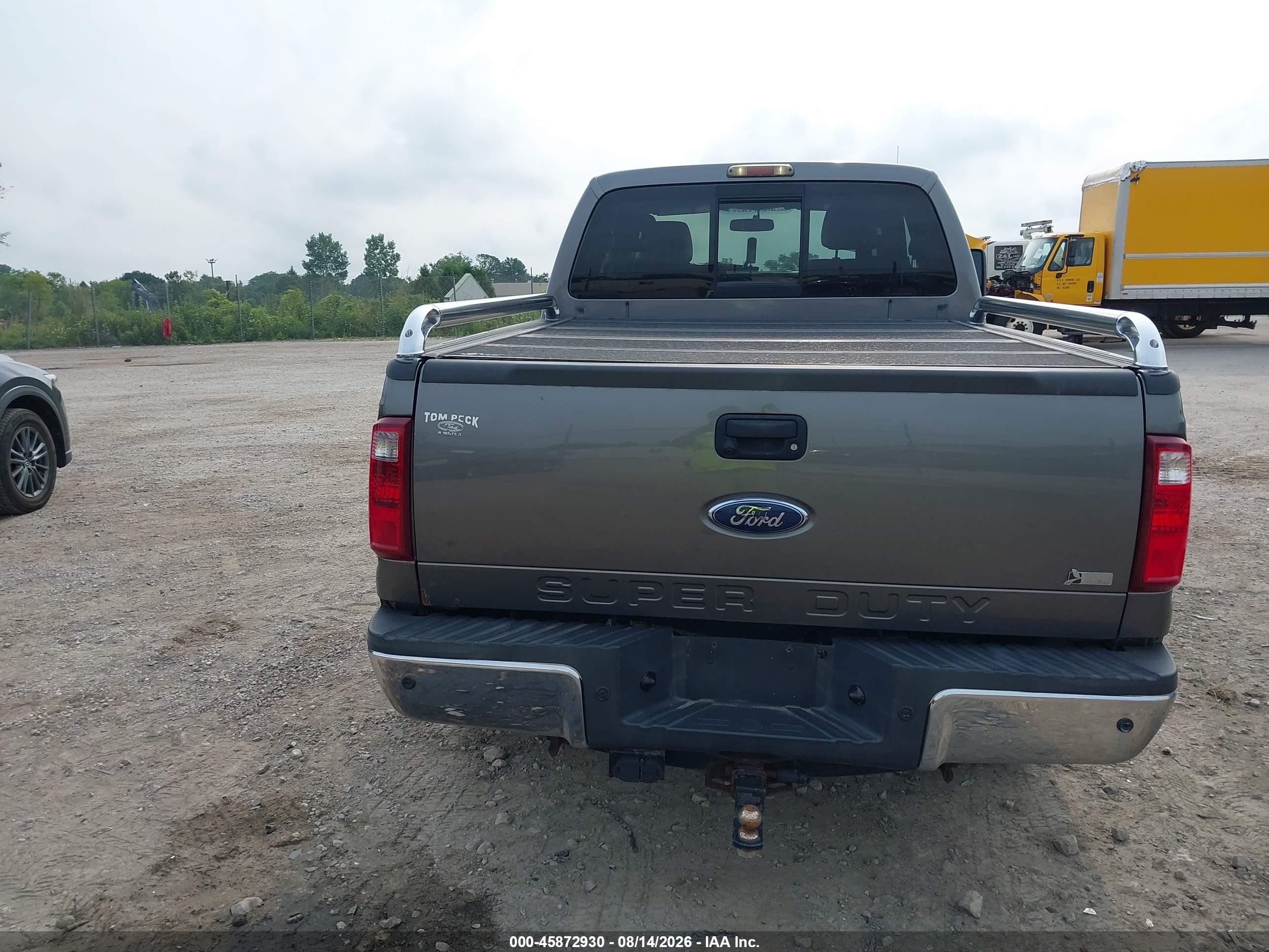 2011 Ford F-250 Lariat Gray vin: 1FT7X2B60BEC39545