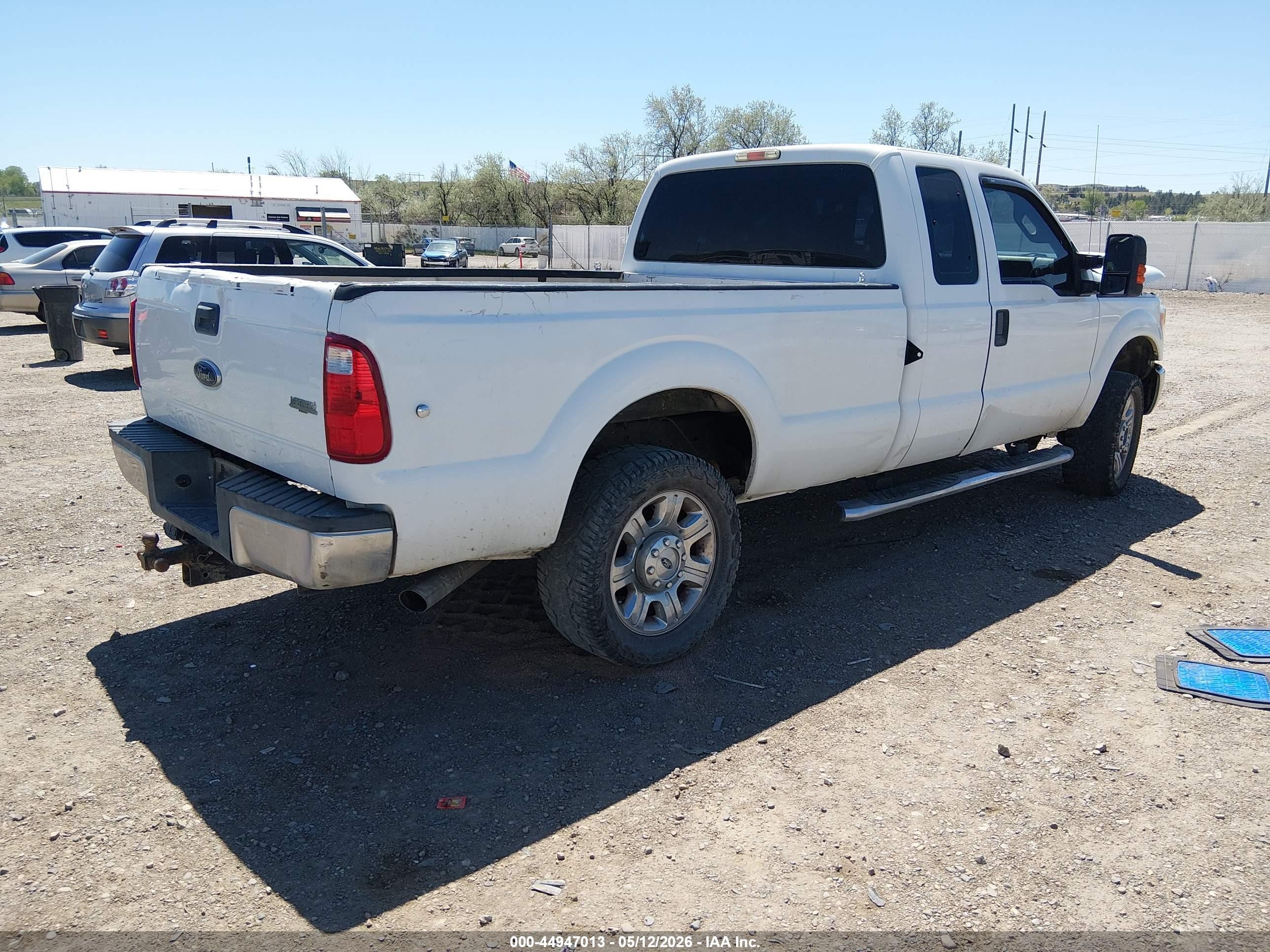 2012 Ford F-250 Xl White vin: 1FT7X2B60CEB33243