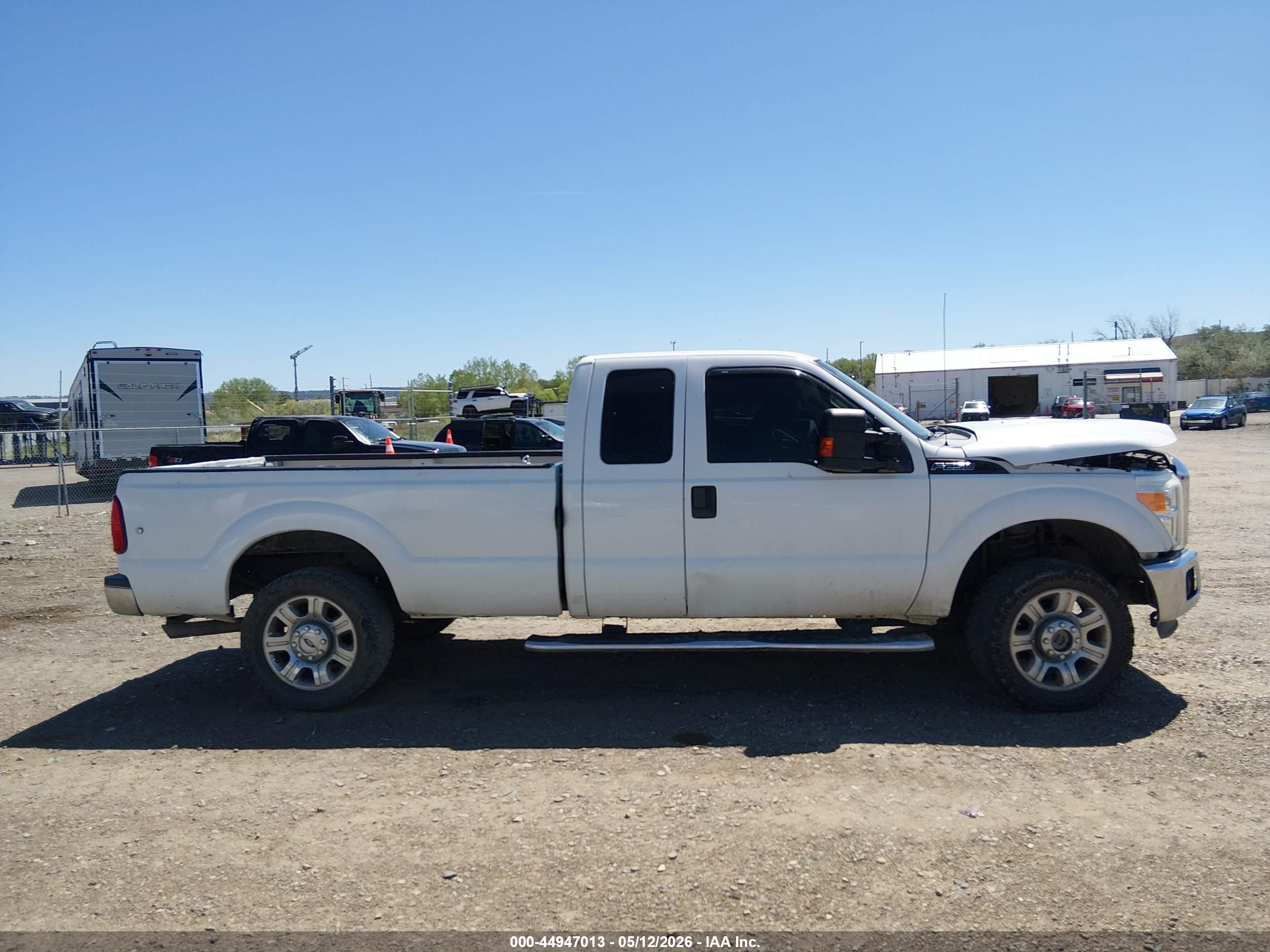 2012 Ford F-250 Xl White vin: 1FT7X2B60CEB33243