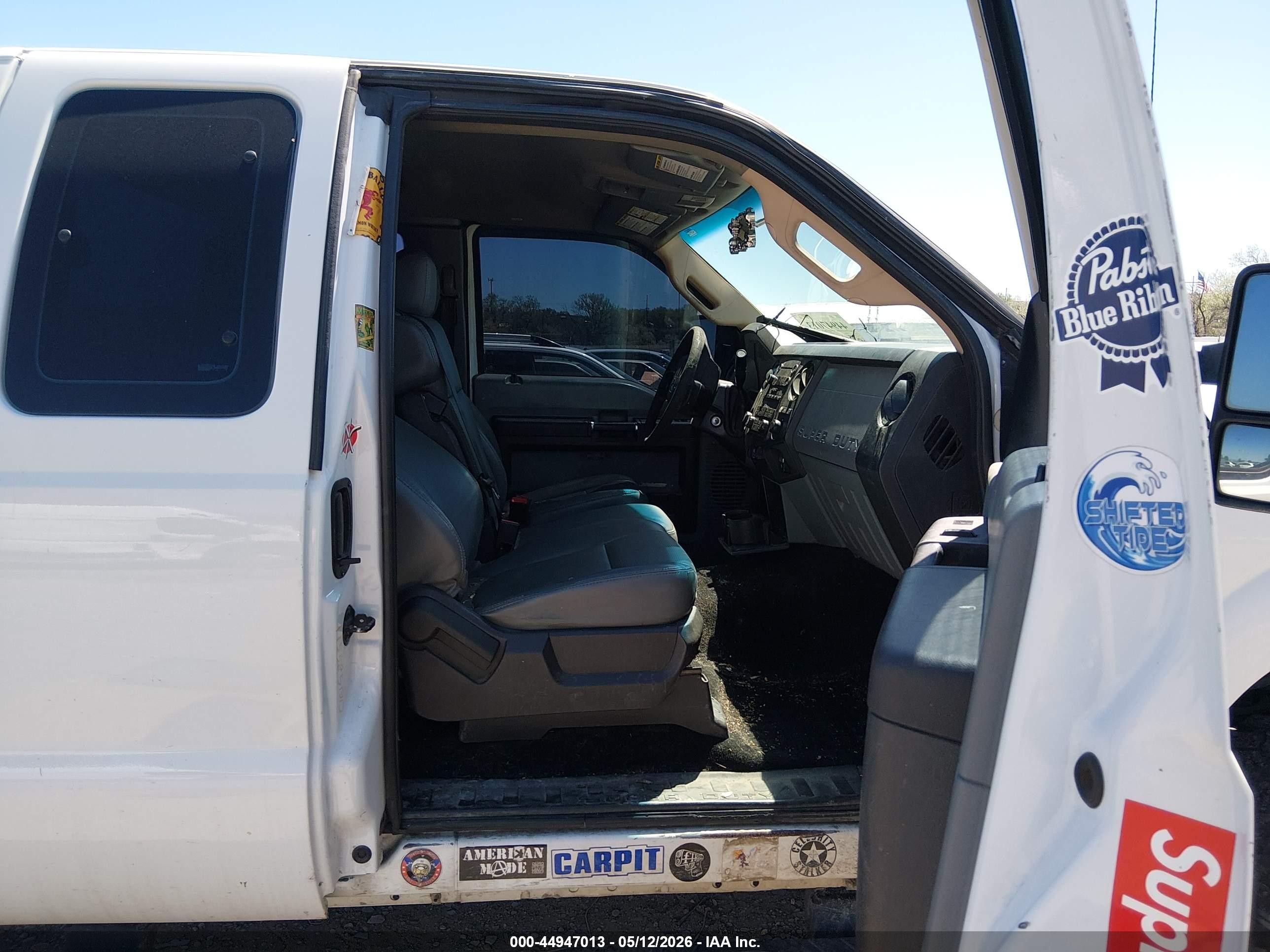 2012 Ford F-250 Xl White vin: 1FT7X2B60CEB33243