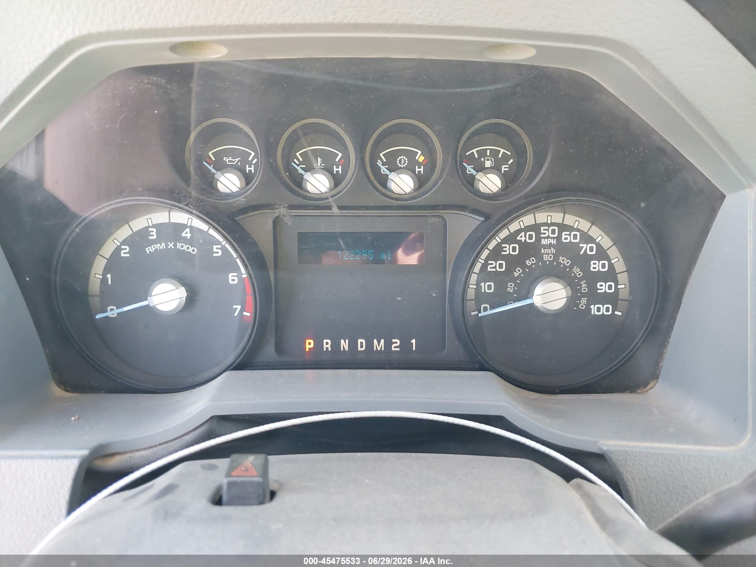 2012 Ford Super Duty F-250 Srw Lariat/xl/xlt White vin: 1FT7X2B60CEC26845