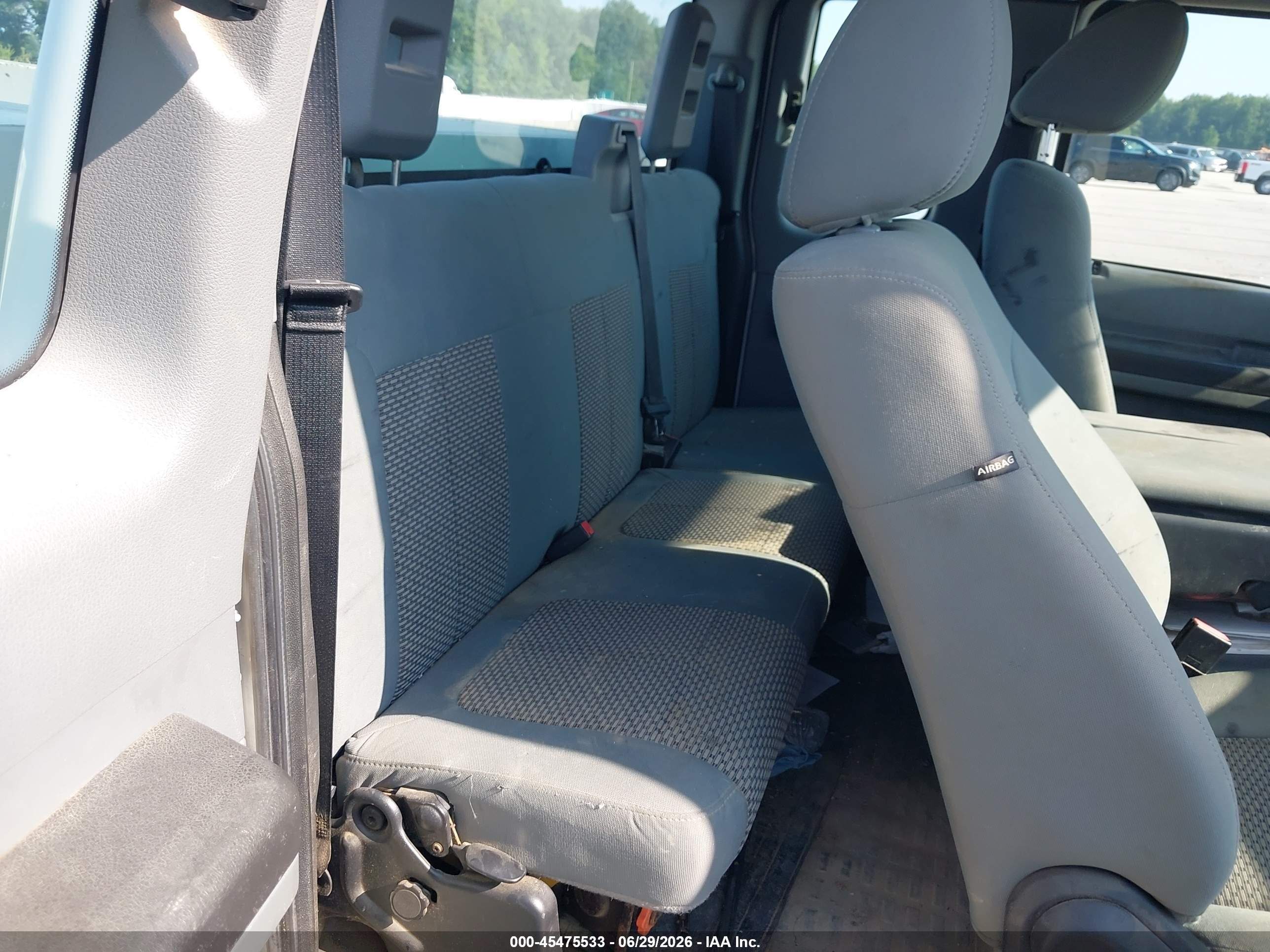 2012 Ford Super Duty F-250 Srw Lariat/xl/xlt White vin: 1FT7X2B60CEC26845