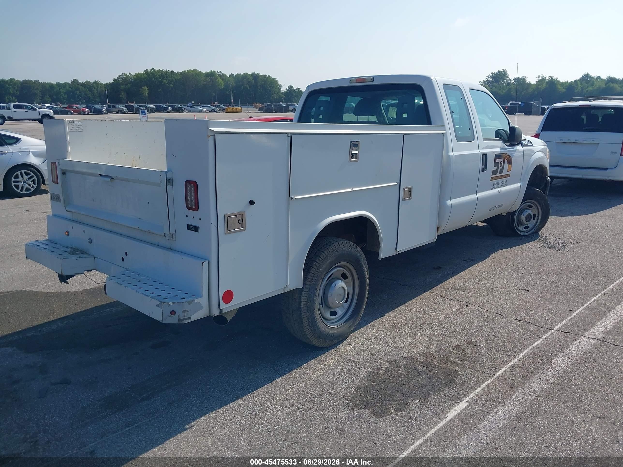 2012 Ford Super Duty F-250 Srw Lariat/xl/xlt White vin: 1FT7X2B60CEC26845
