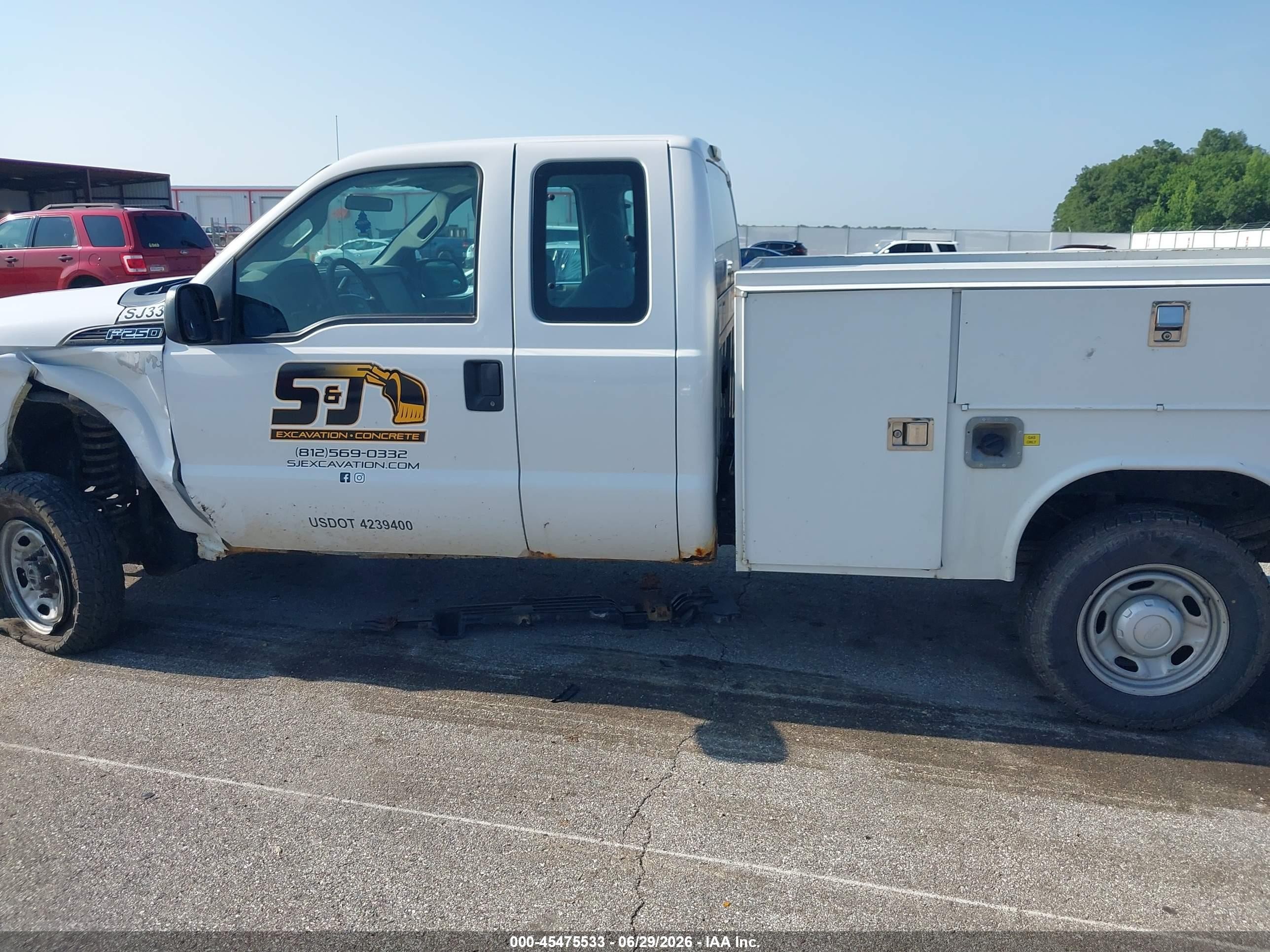 2012 Ford Super Duty F-250 Srw Lariat/xl/xlt White vin: 1FT7X2B60CEC26845