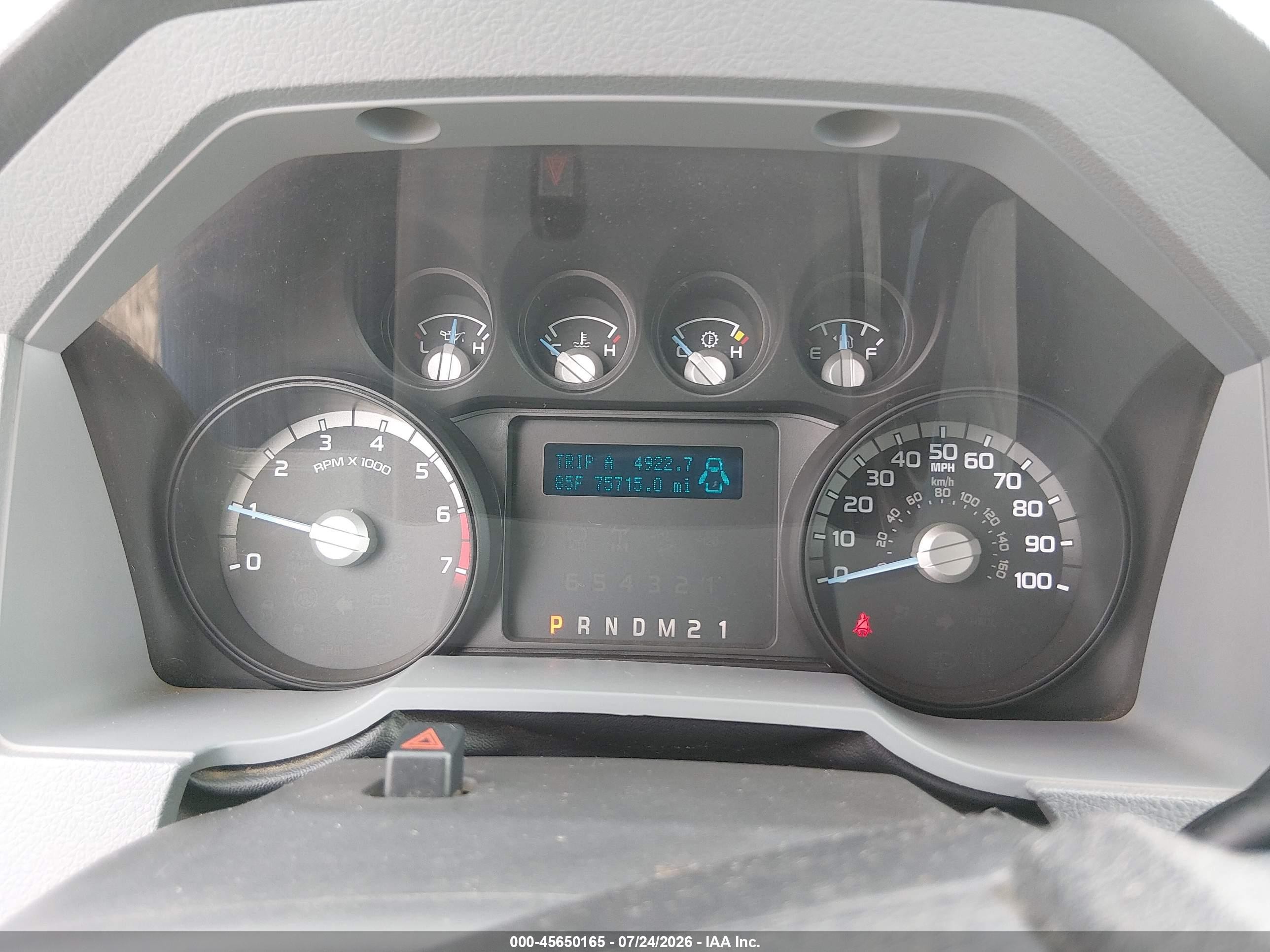 2015 Ford F-250 Xl White vin: 1FT7X2B60FEA15374