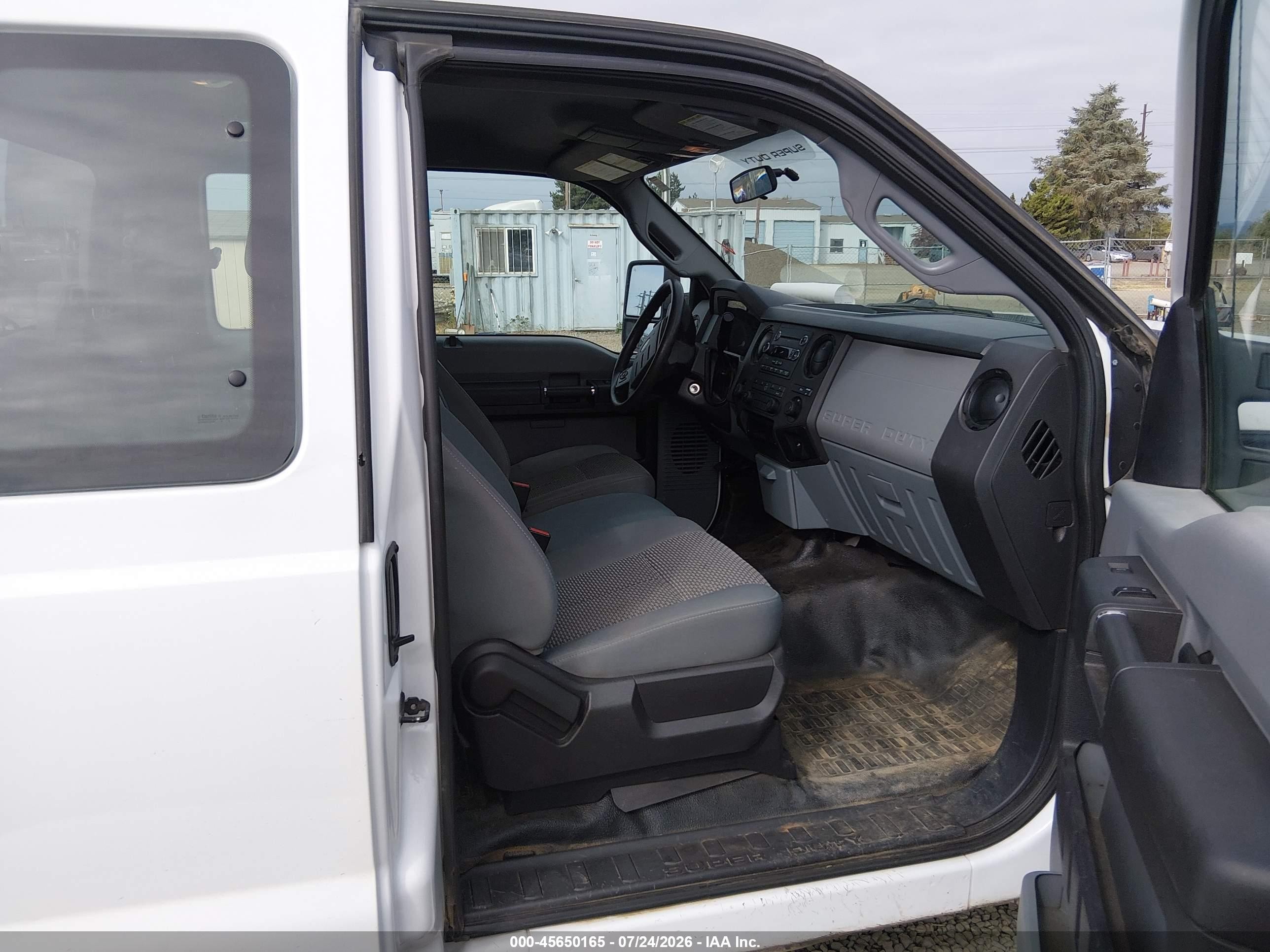 2015 Ford F-250 Xl White vin: 1FT7X2B60FEA15374