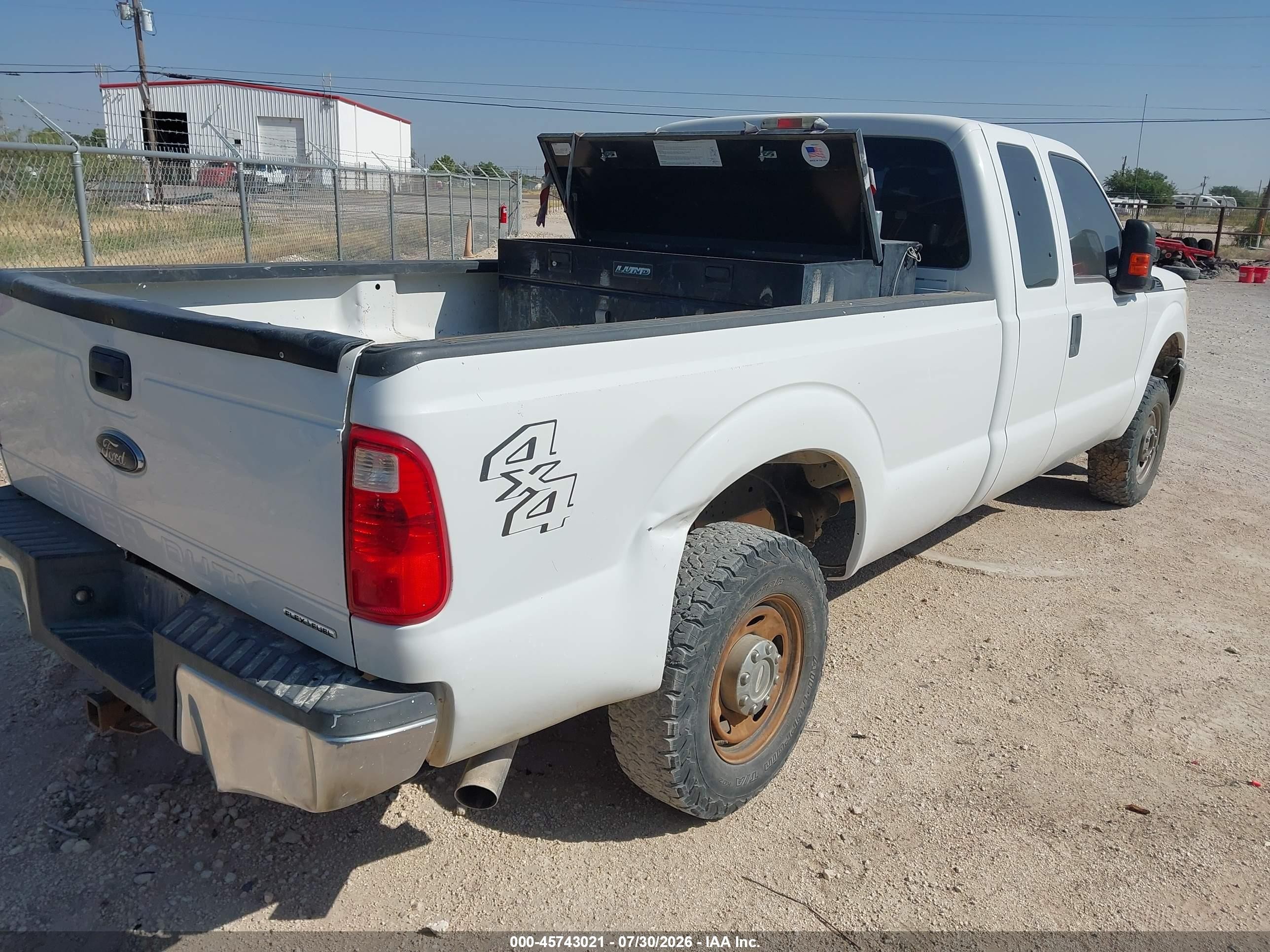 2015 Ford F-250 Xl White vin: 1FT7X2B60FEB60107