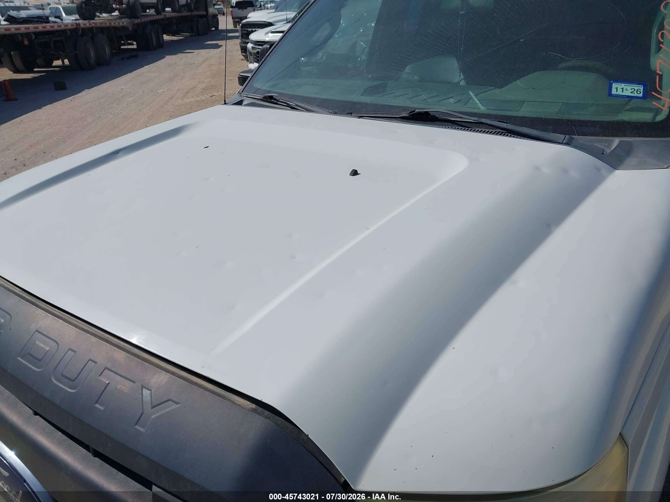 2015 Ford F-250 Xl White vin: 1FT7X2B60FEB60107