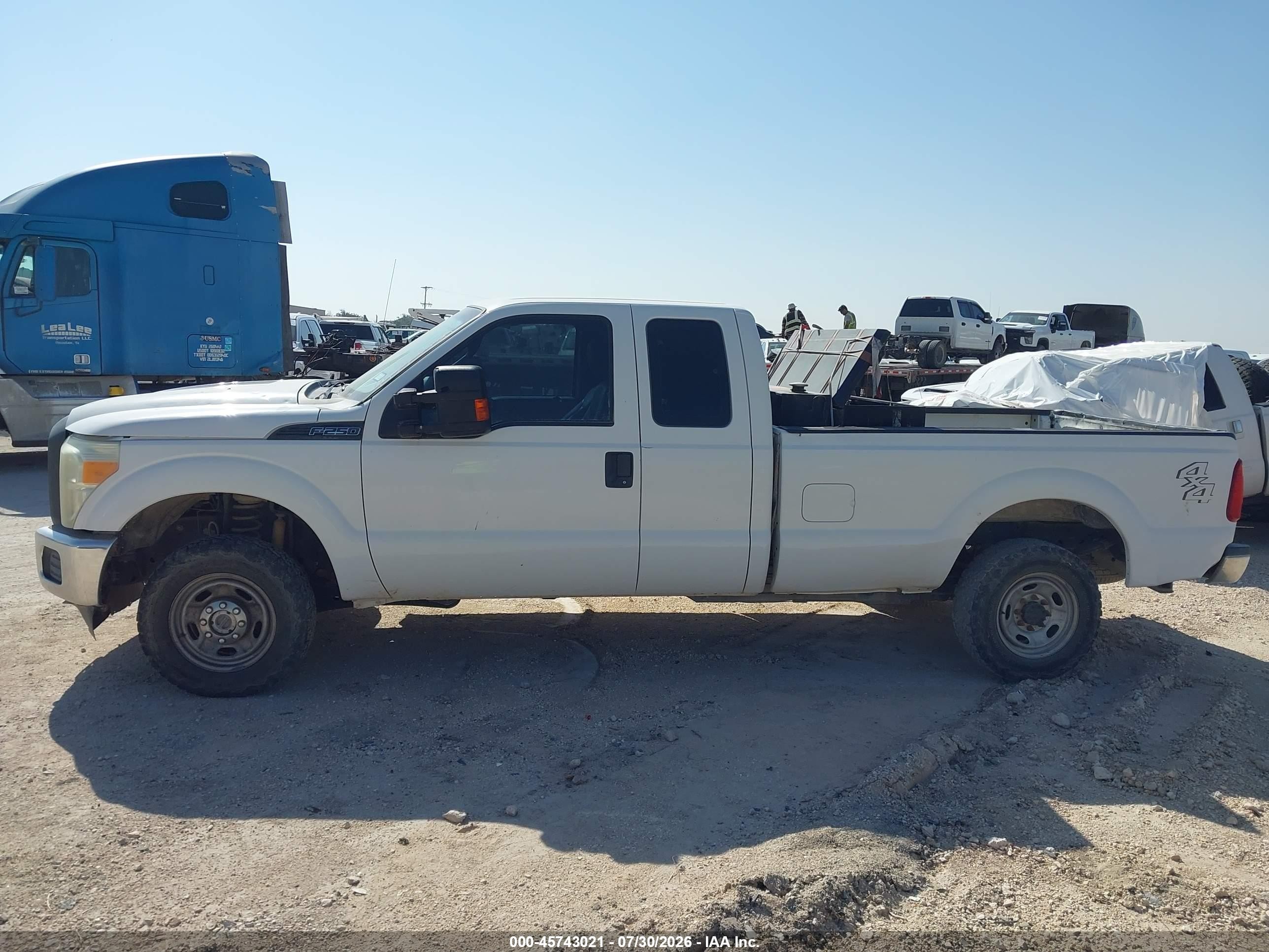 2015 Ford F-250 Xl White vin: 1FT7X2B60FEB60107