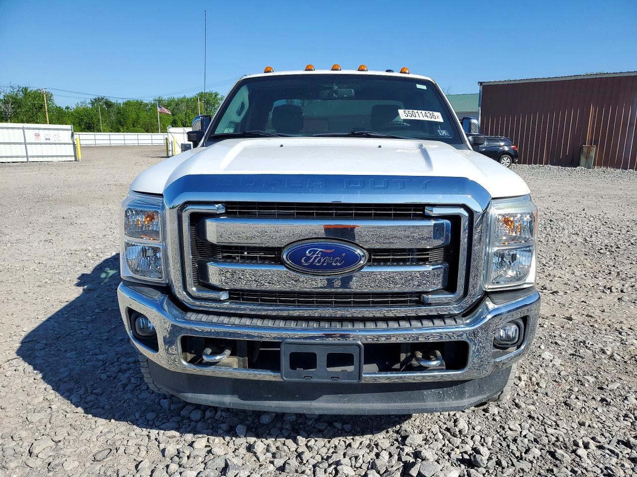 2015 Ford F250 Super Duty White vin: 1FT7X2B60FEB76372