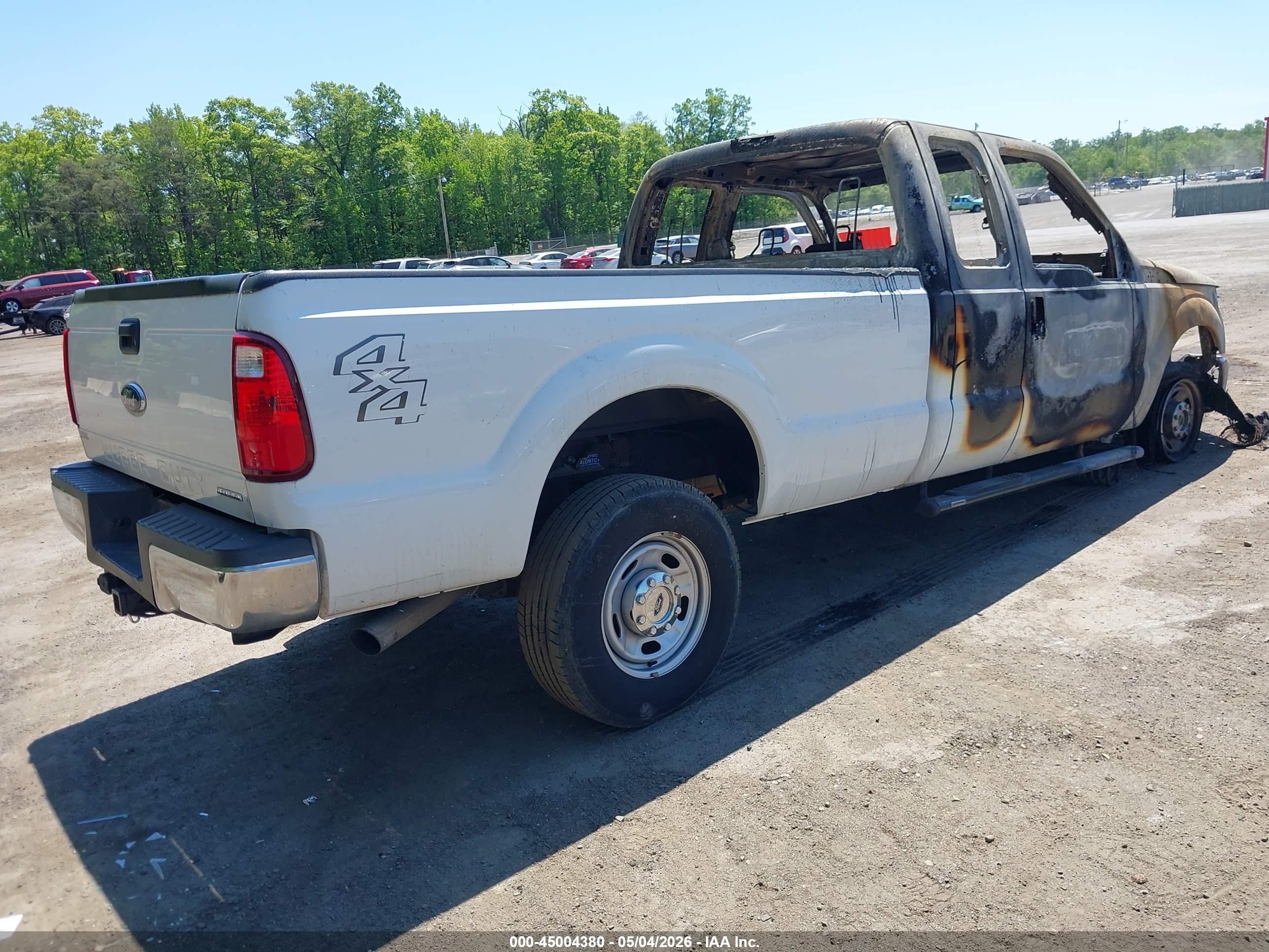 2015 Ford F-250 Xl White vin: 1FT7X2B60FEC68730