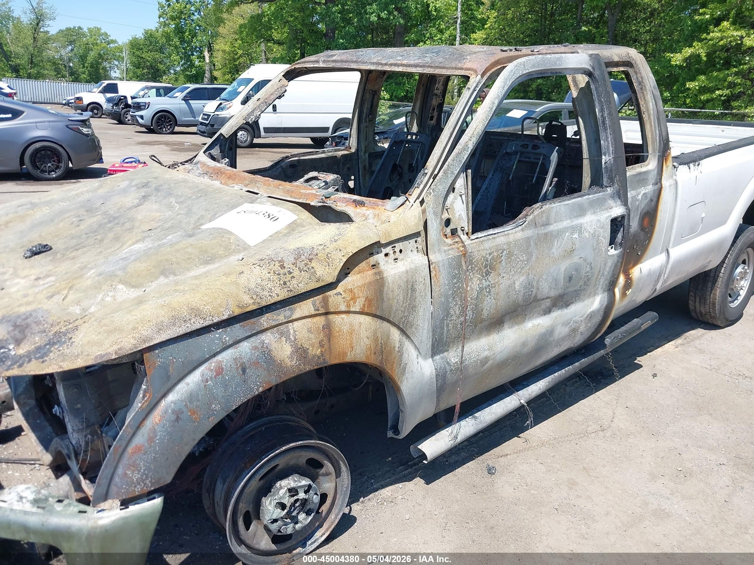2015 Ford F-250 Xl White vin: 1FT7X2B60FEC68730