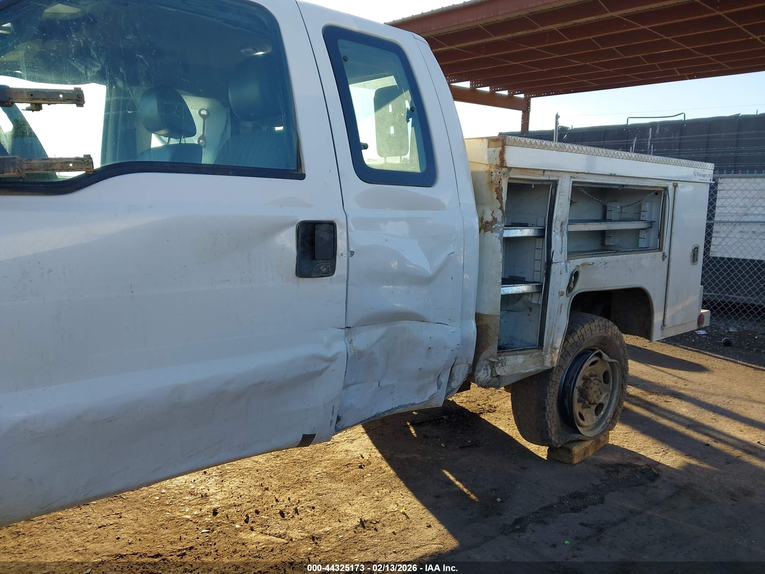 2015 Ford F-250 Xl White vin: 1FT7X2B60FEC73345