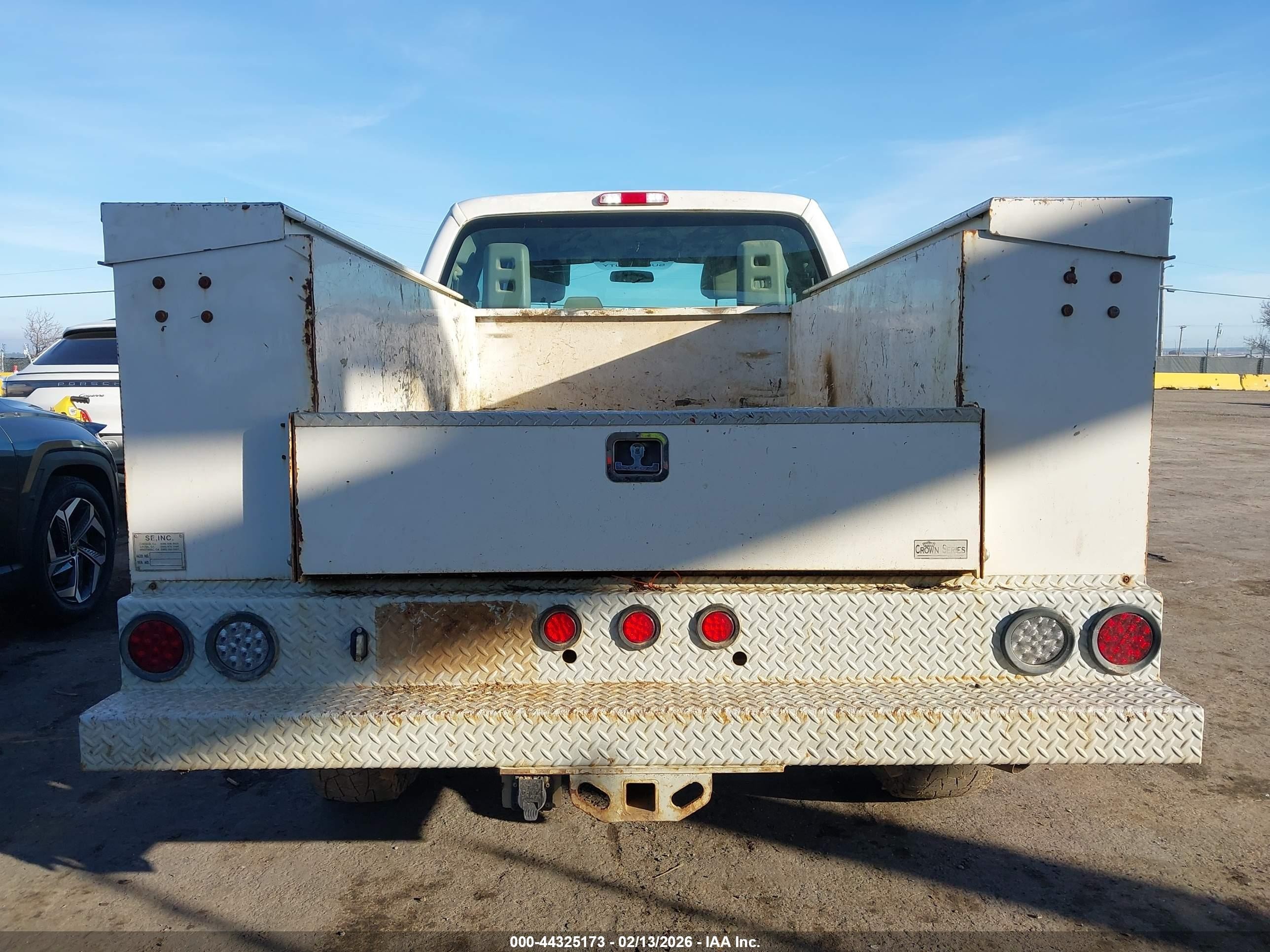 2015 Ford F-250 Xl White vin: 1FT7X2B60FEC73345
