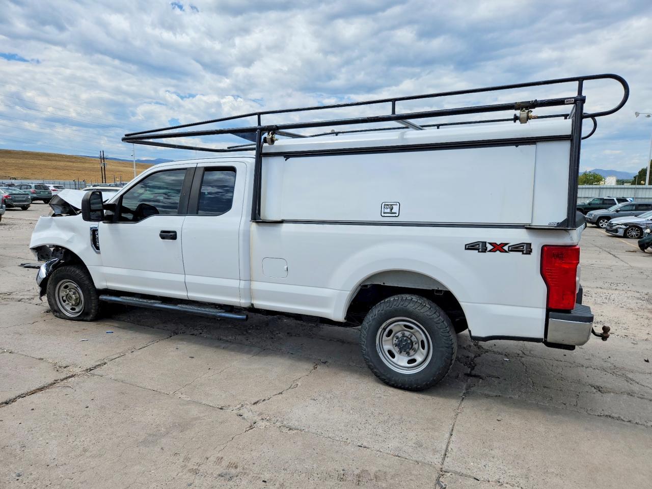 2021 Ford F250 Super Duty White vin: 1FT7X2B60MEE14072