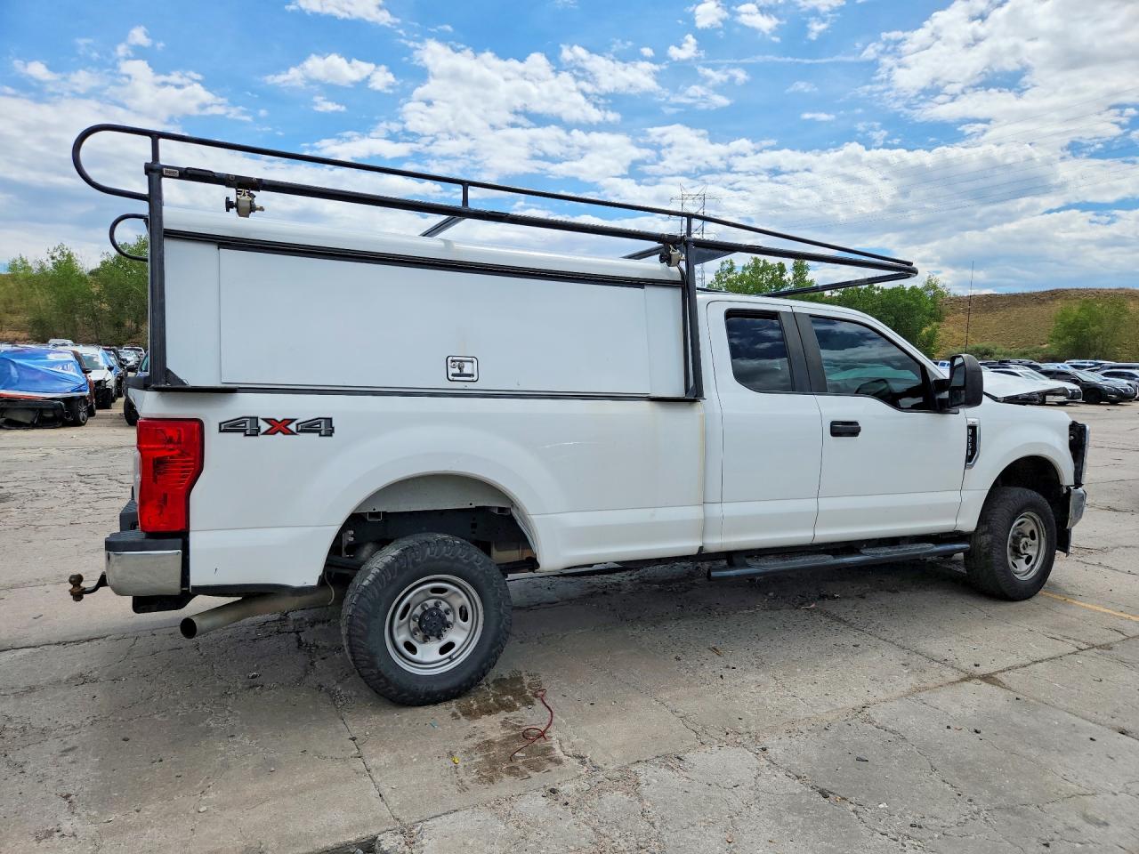 2021 Ford F250 Super Duty White vin: 1FT7X2B60MEE14072