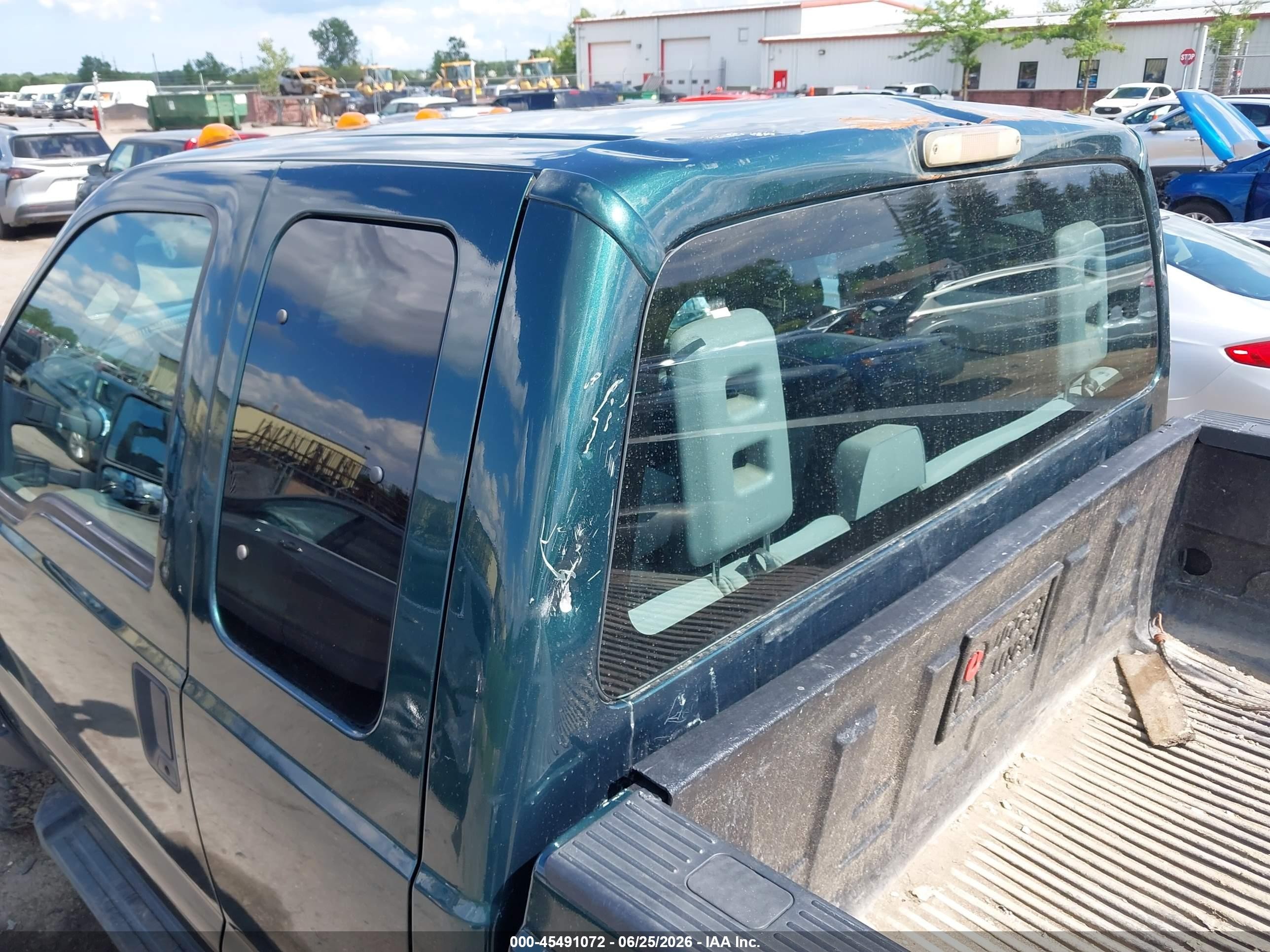 2011 Ford Super Duty F-250 Srw Lariat/xl/xlt Green vin: 1FT7X2B61BEA87579