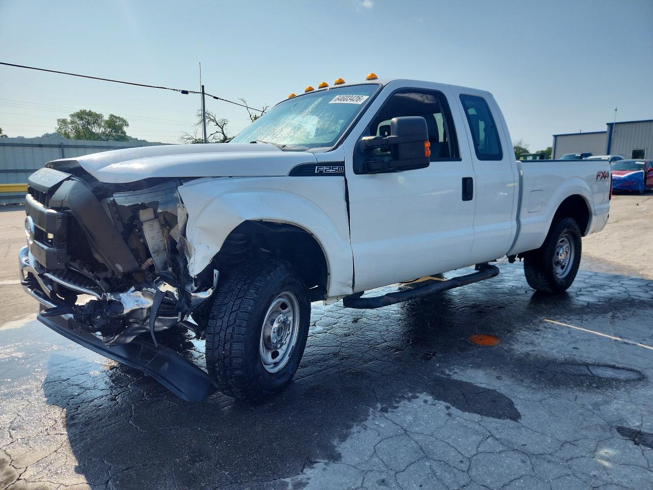2012 Ford F250 Super Duty Белый vin: 1FT7X2B61CEA76440