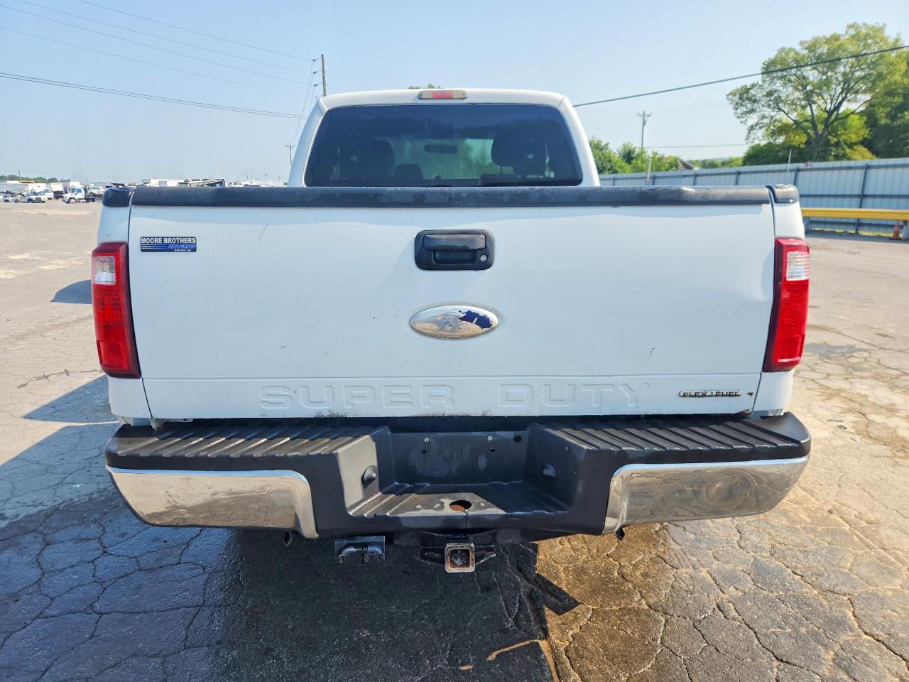 2012 Ford F250 Super Duty White vin: 1FT7X2B61CEA76440