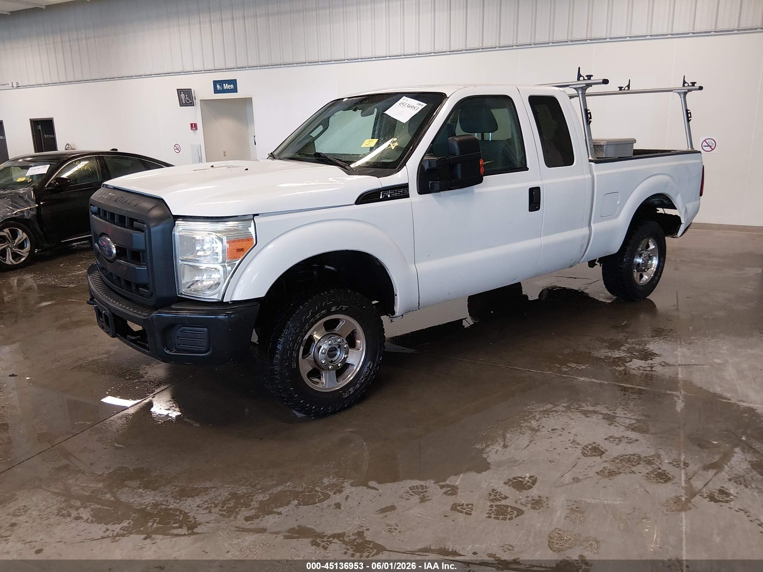 2012 Ford F-250 Xl White vin: 1FT7X2B61CEC42794