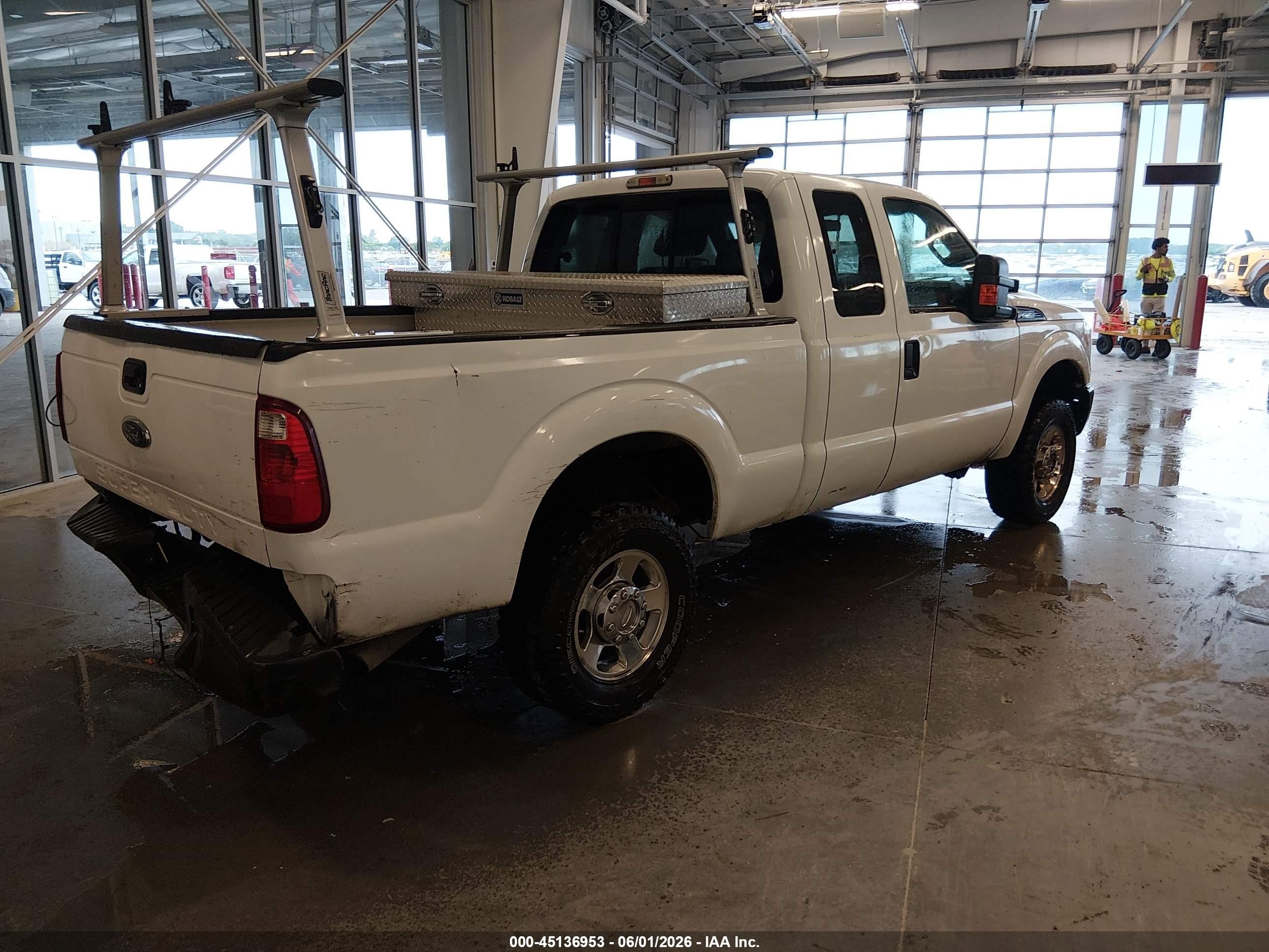 2012 Ford F-250 Xl White vin: 1FT7X2B61CEC42794