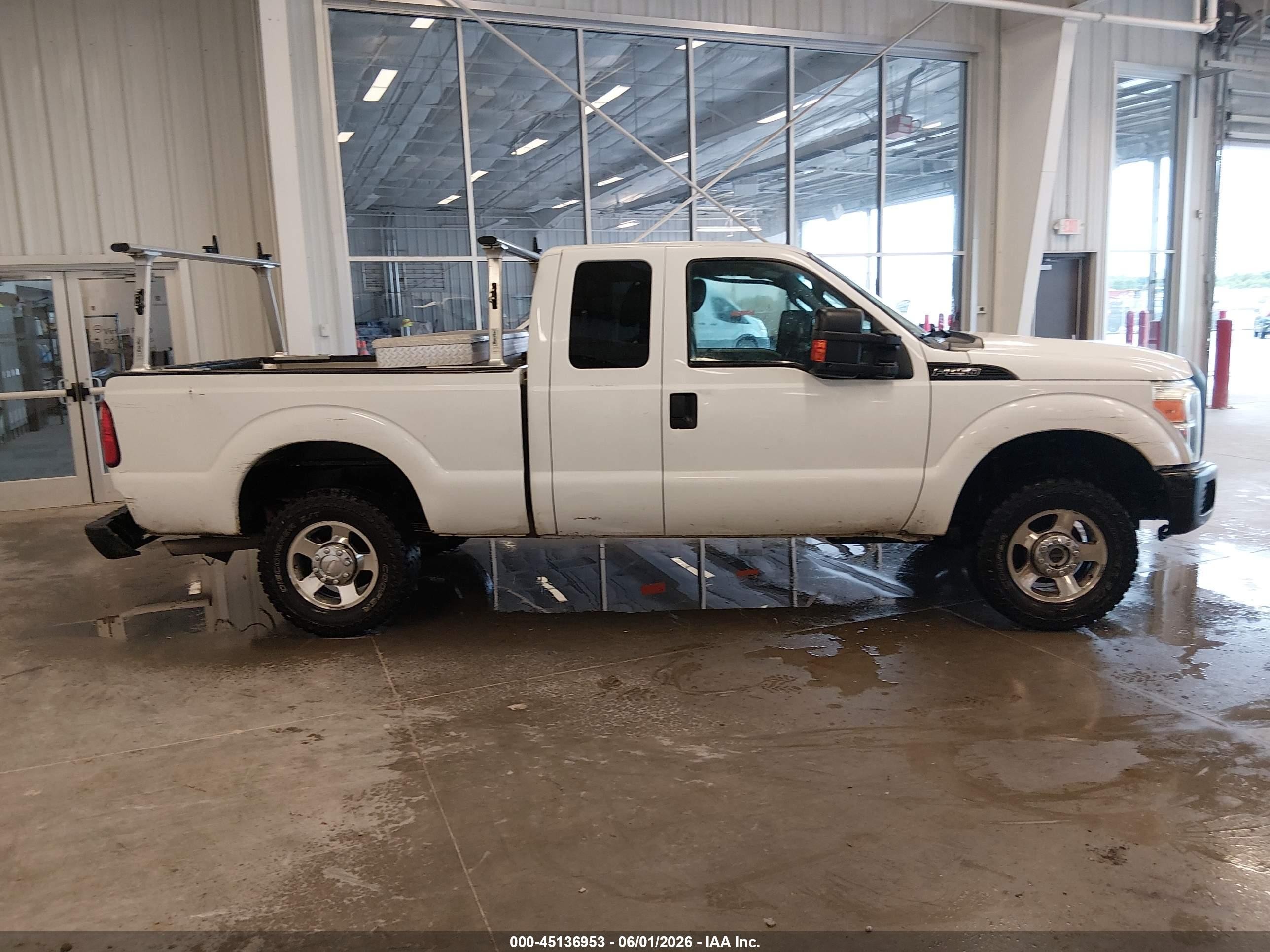 2012 Ford F-250 Xl White vin: 1FT7X2B61CEC42794