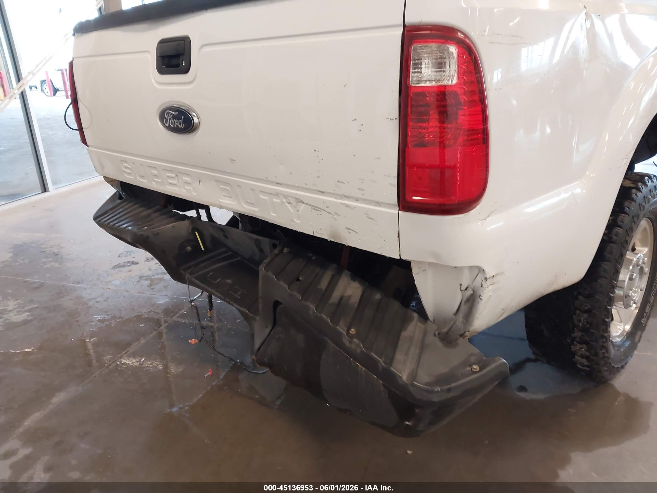 2012 Ford F-250 Xl White vin: 1FT7X2B61CEC42794