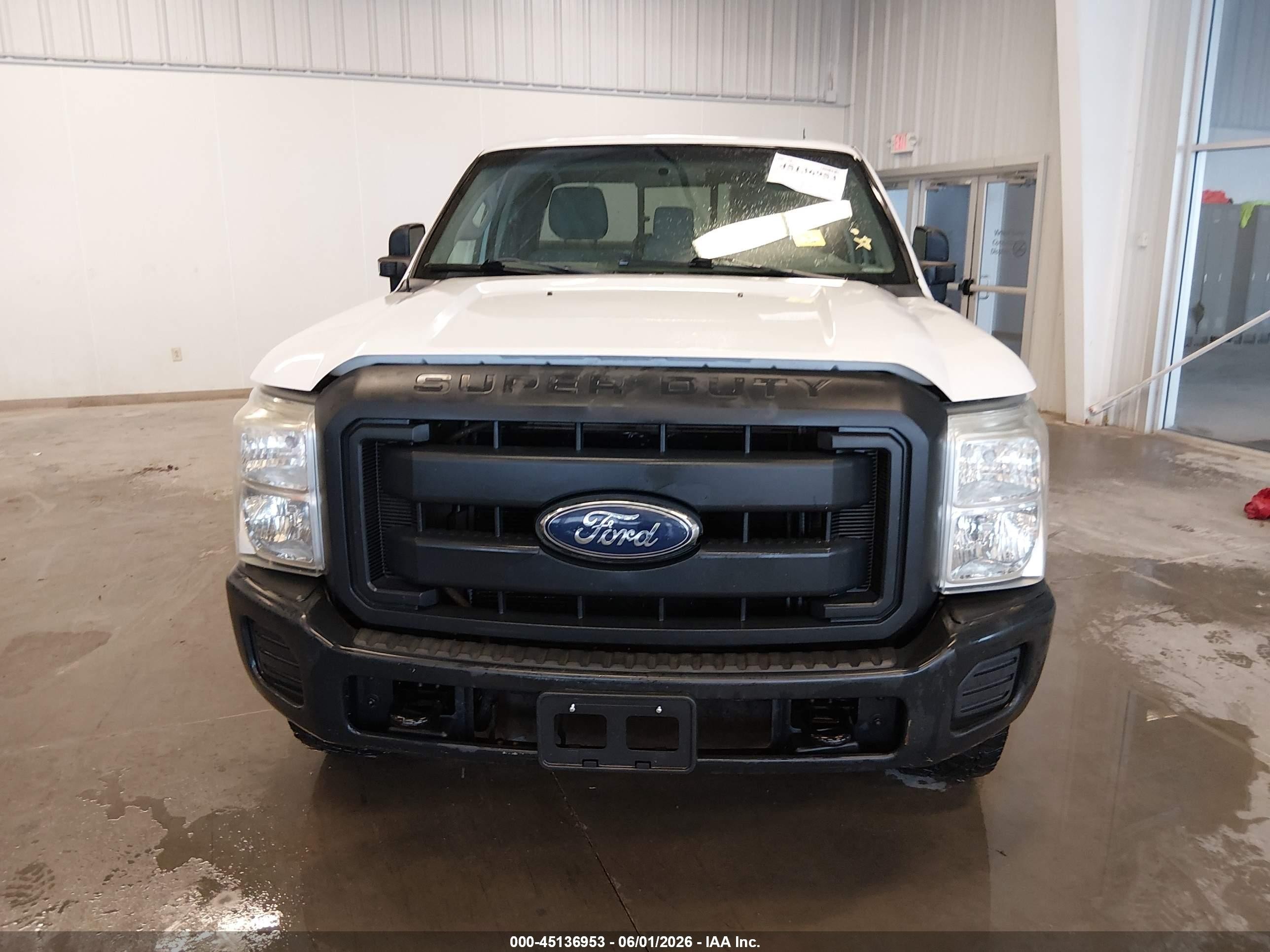 2012 Ford F-250 Xl White vin: 1FT7X2B61CEC42794