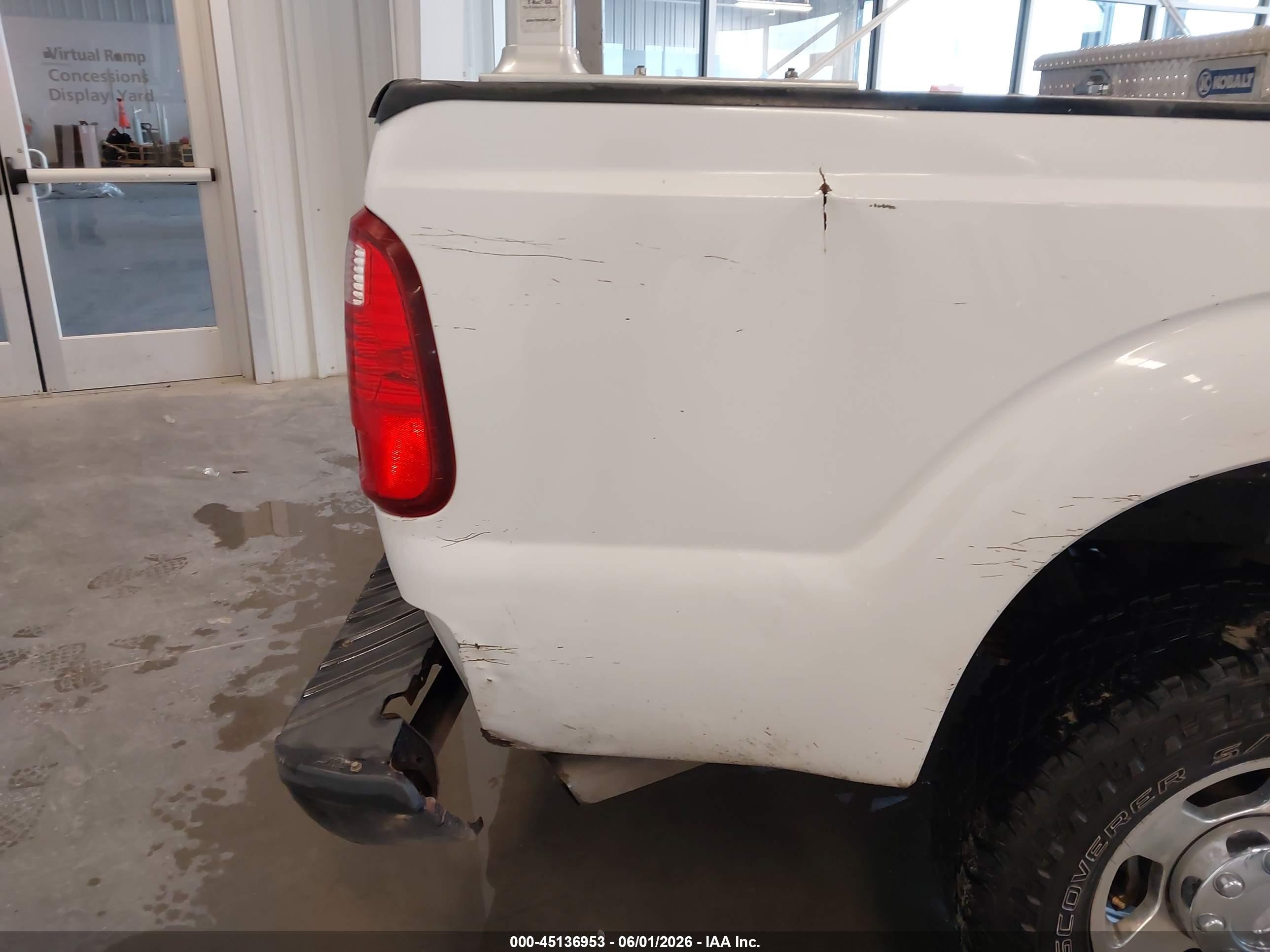 2012 Ford F-250 Xl White vin: 1FT7X2B61CEC42794