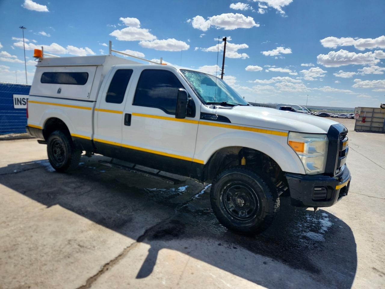 2014 Ford F-250 Sd White vin: 1FT7X2B61EEA23613