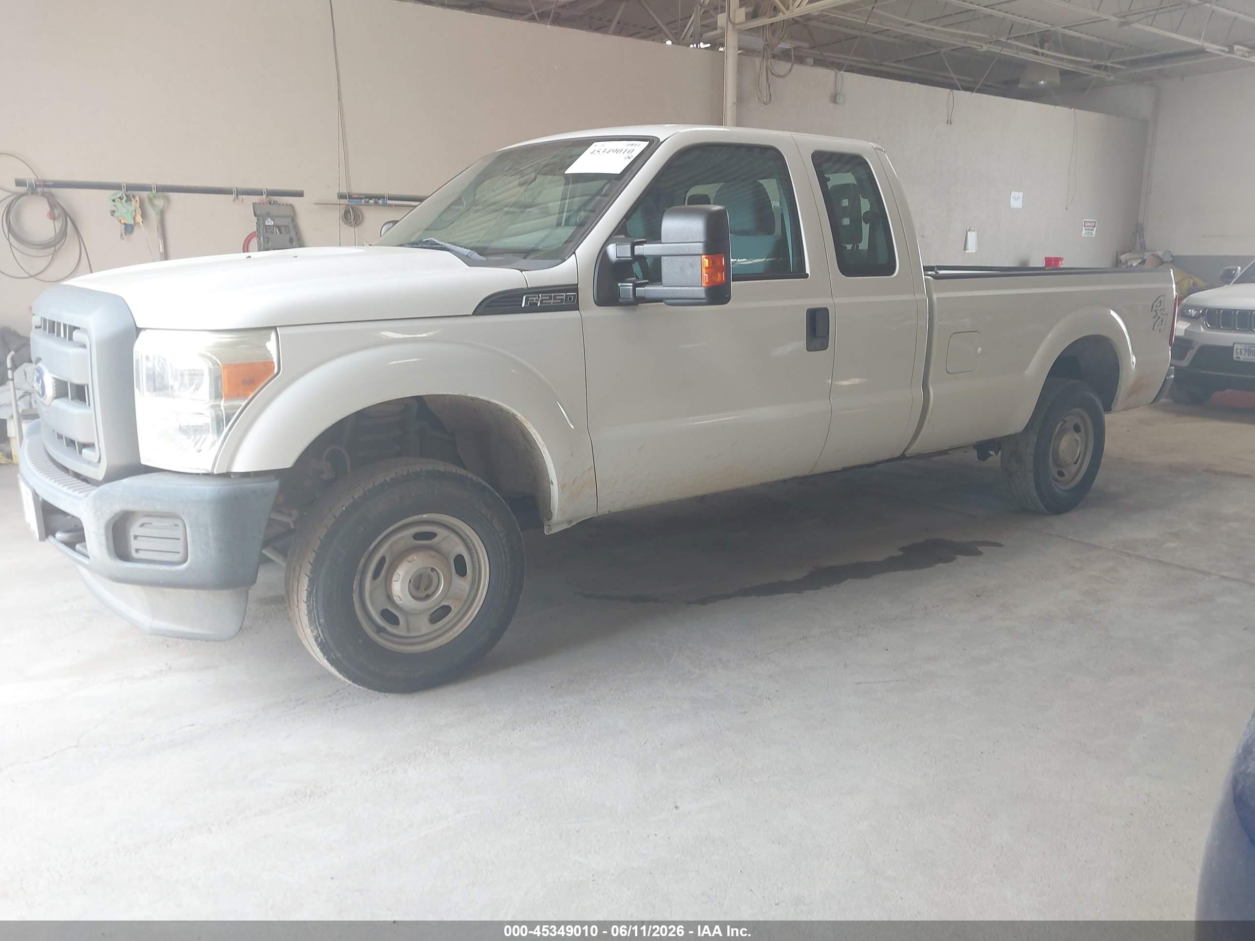 2015 Ford F-250 Xl White vin: 1FT7X2B61FEA35925