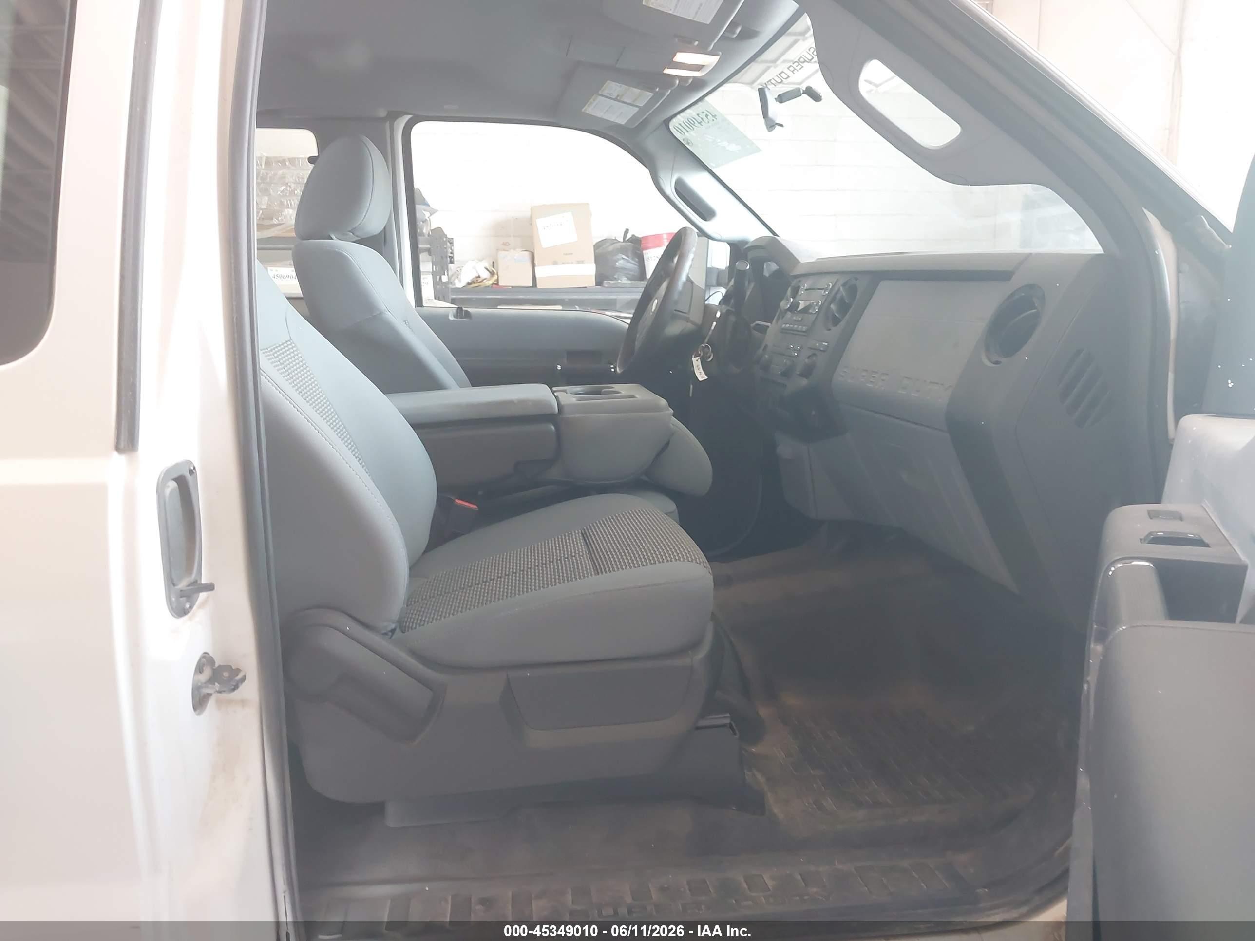 2015 Ford F-250 Xl White vin: 1FT7X2B61FEA35925