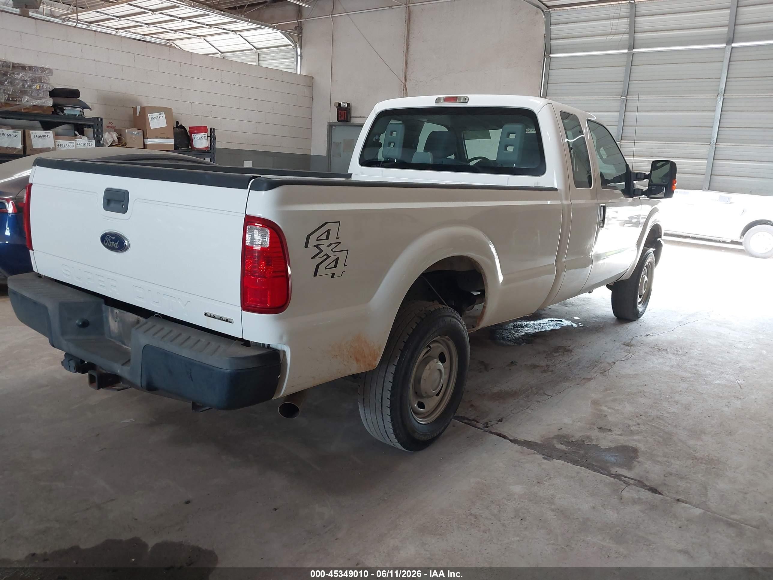 2015 Ford F-250 Xl White vin: 1FT7X2B61FEA35925
