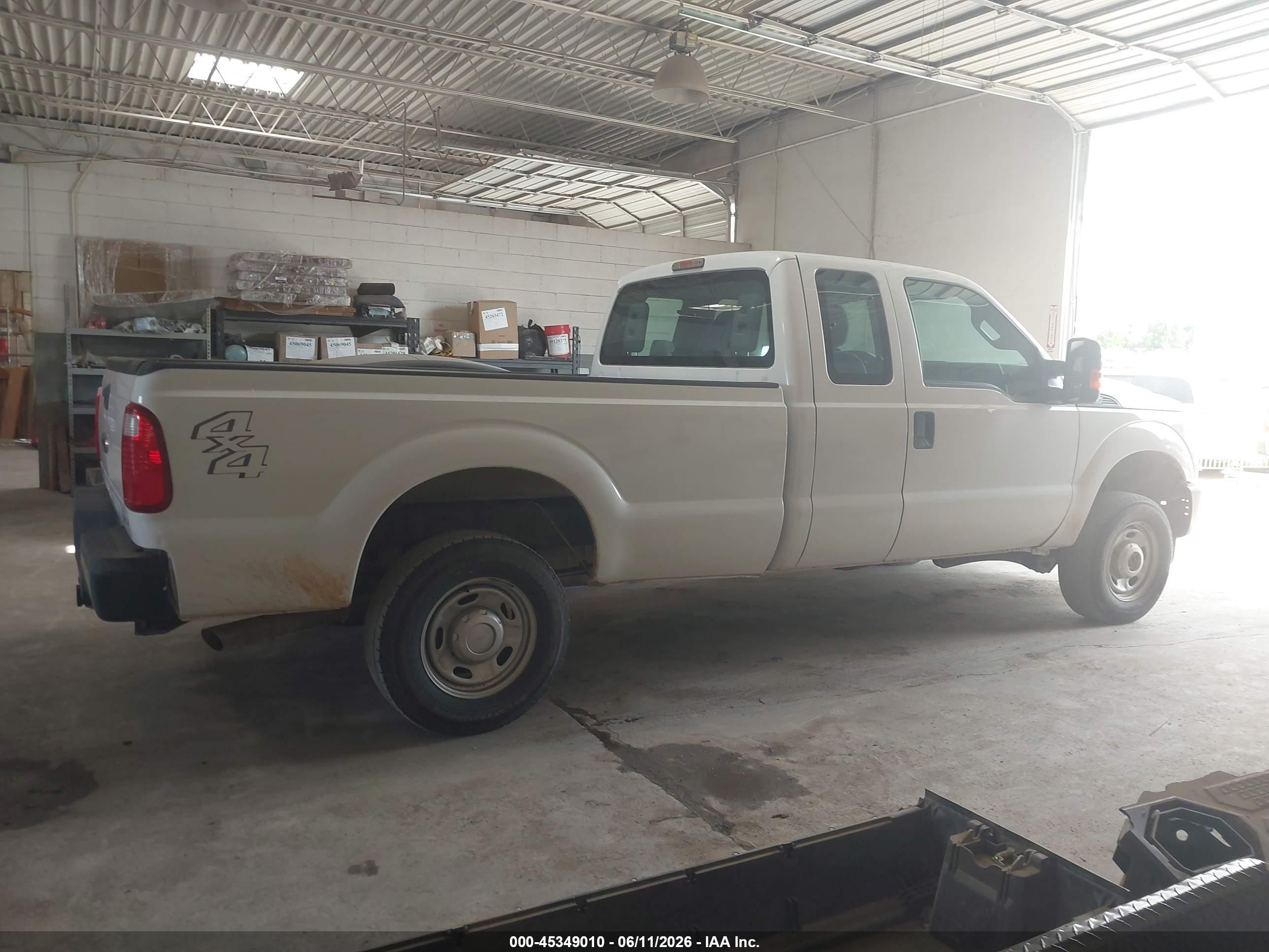 2015 Ford F-250 Xl White vin: 1FT7X2B61FEA35925