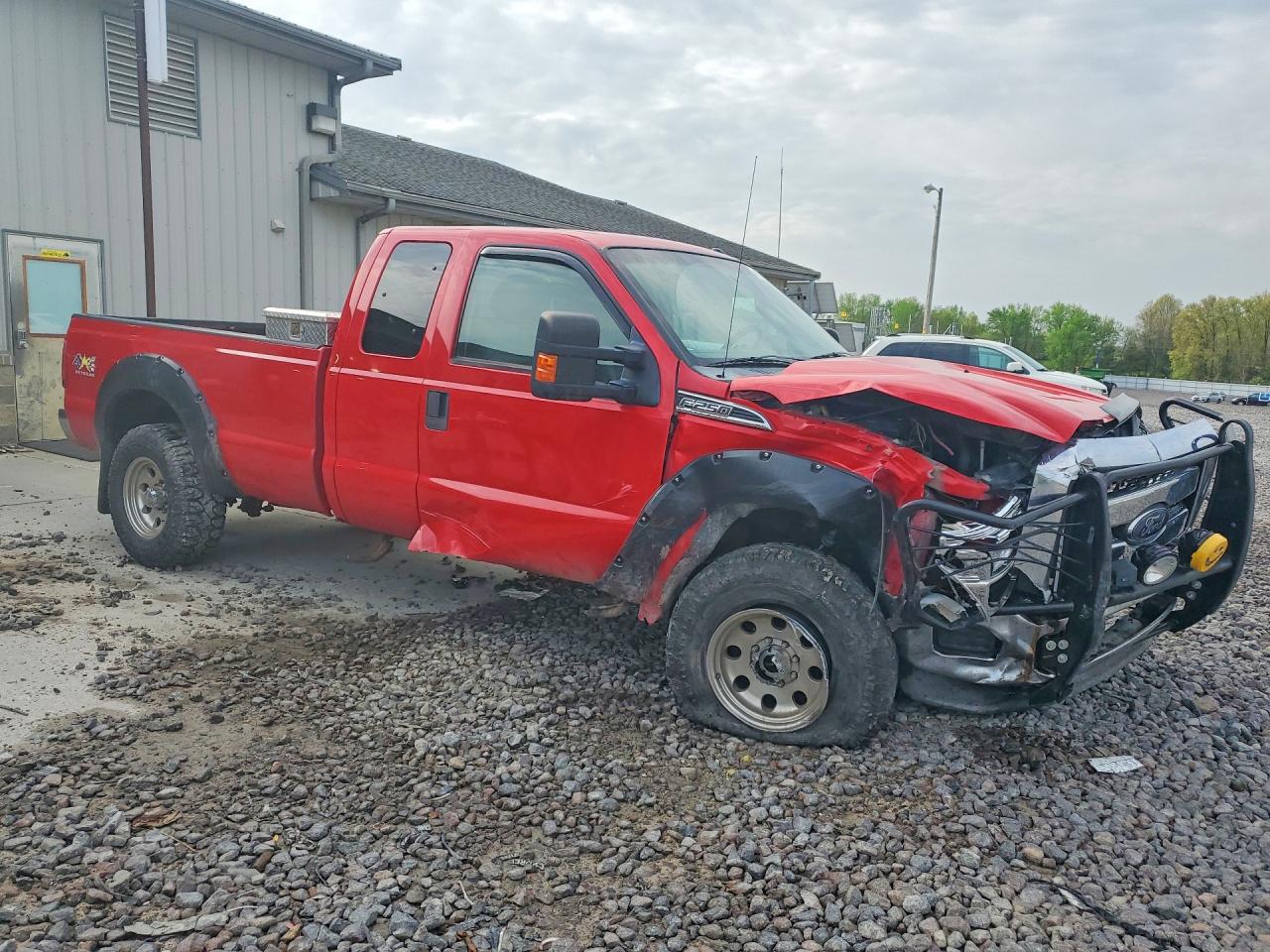 2012 Ford F250 Super Duty Red vin: 1FT7X2B62CEA97412