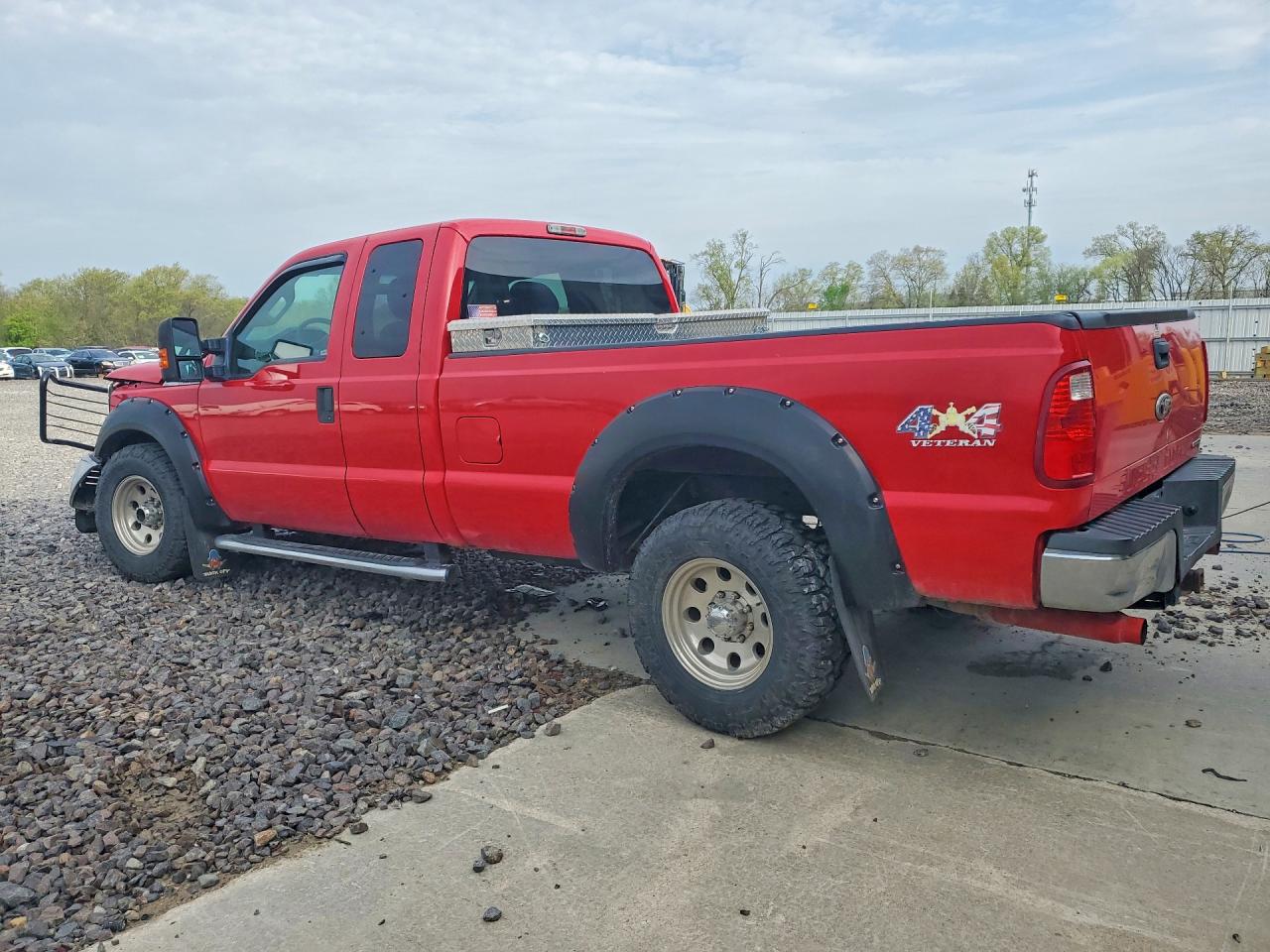 2012 Ford F250 Super Duty Red vin: 1FT7X2B62CEA97412