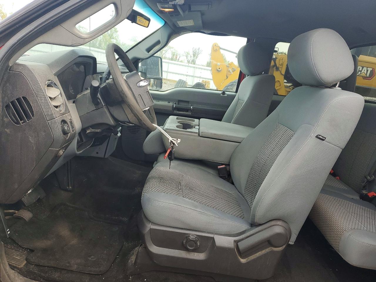 2012 Ford F250 Super Duty Red vin: 1FT7X2B62CEA97412