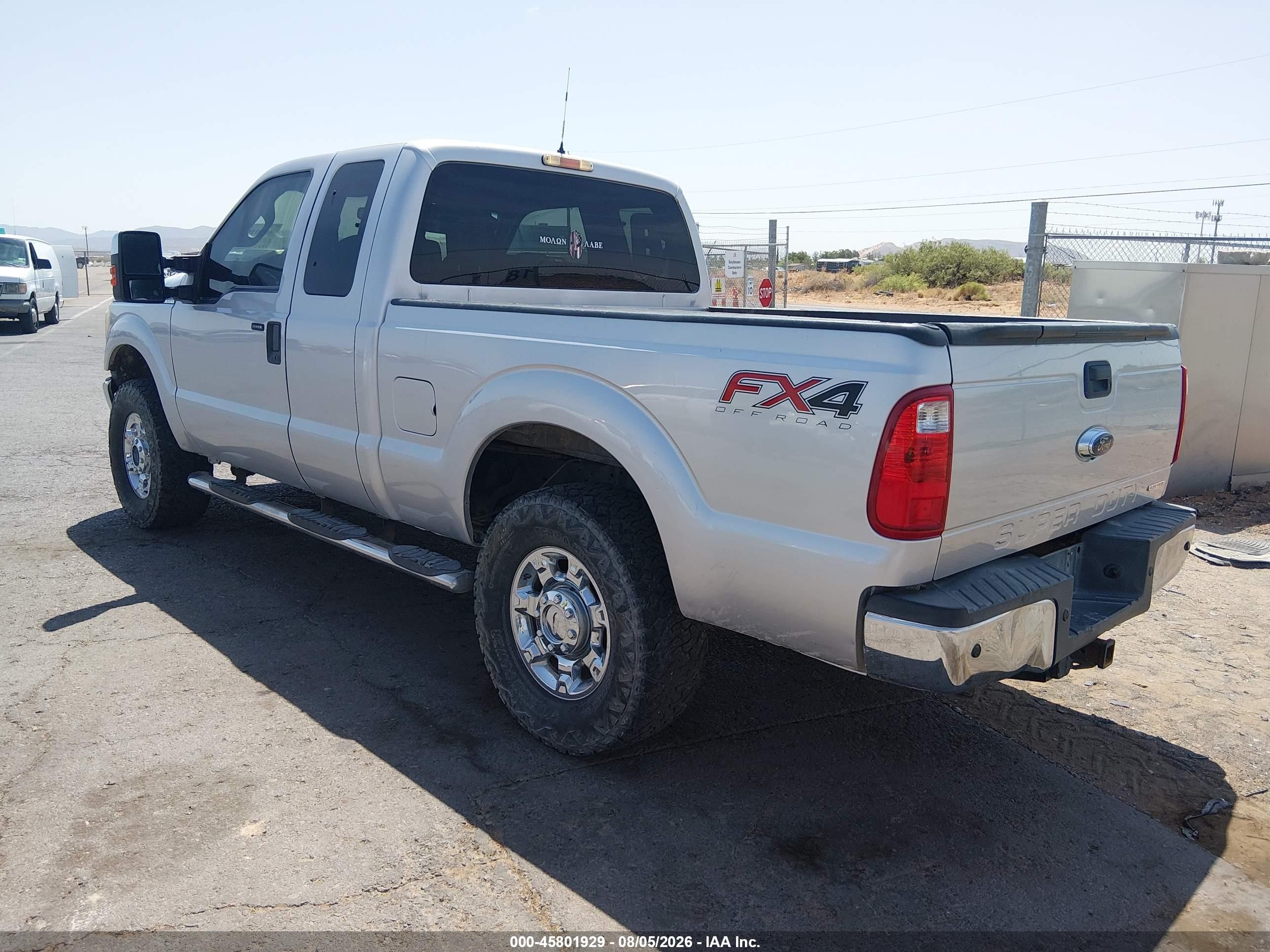 2013 Ford F-250 Xlt Silver vin: 1FT7X2B62DEB58419