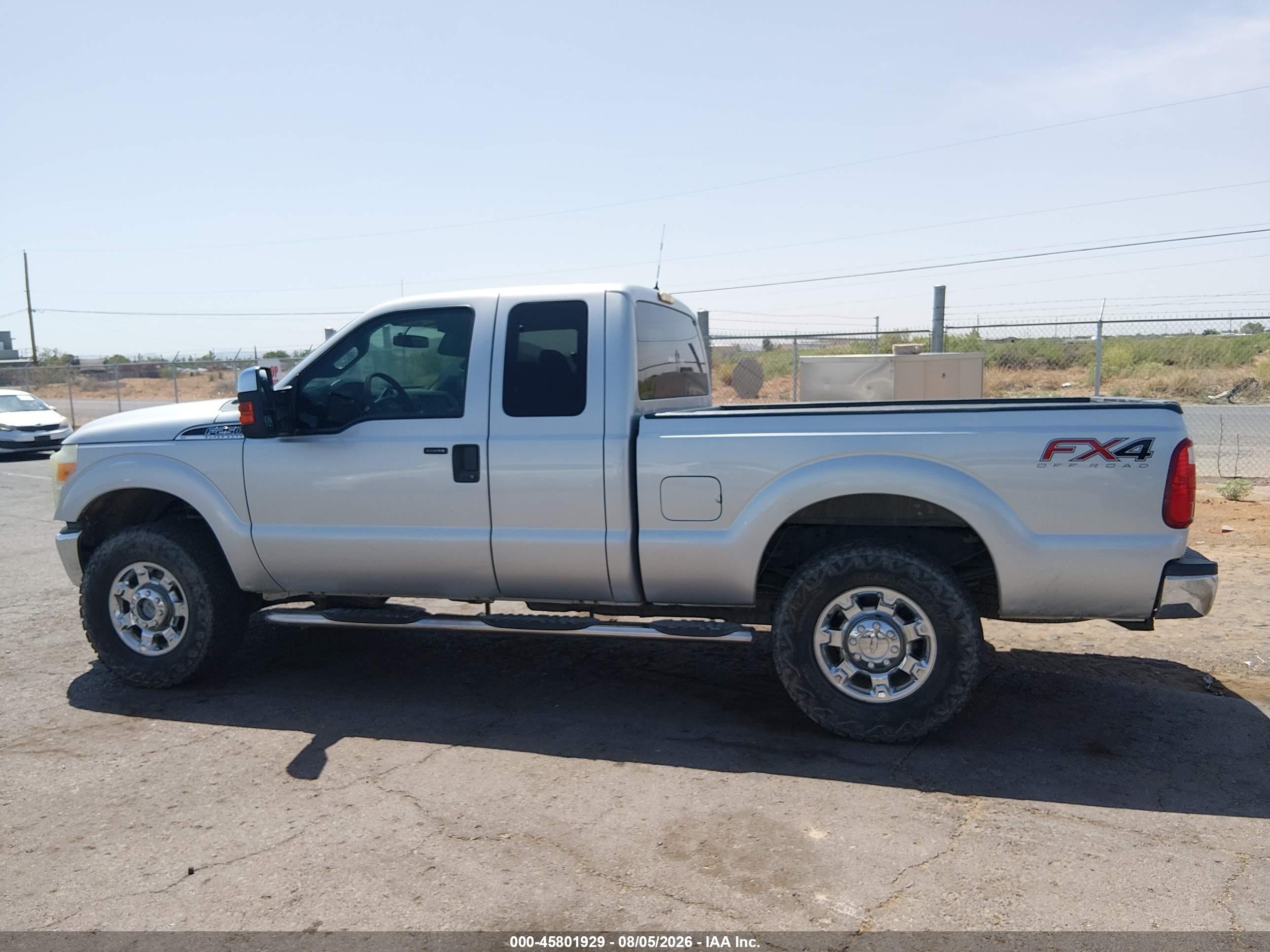 2013 Ford F-250 Xlt Silver vin: 1FT7X2B62DEB58419