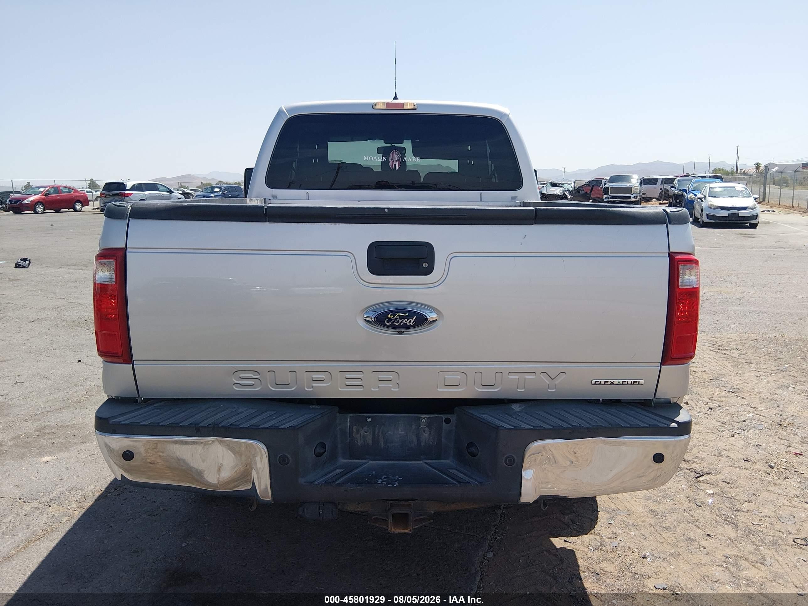 2013 Ford F-250 Xlt Silver vin: 1FT7X2B62DEB58419