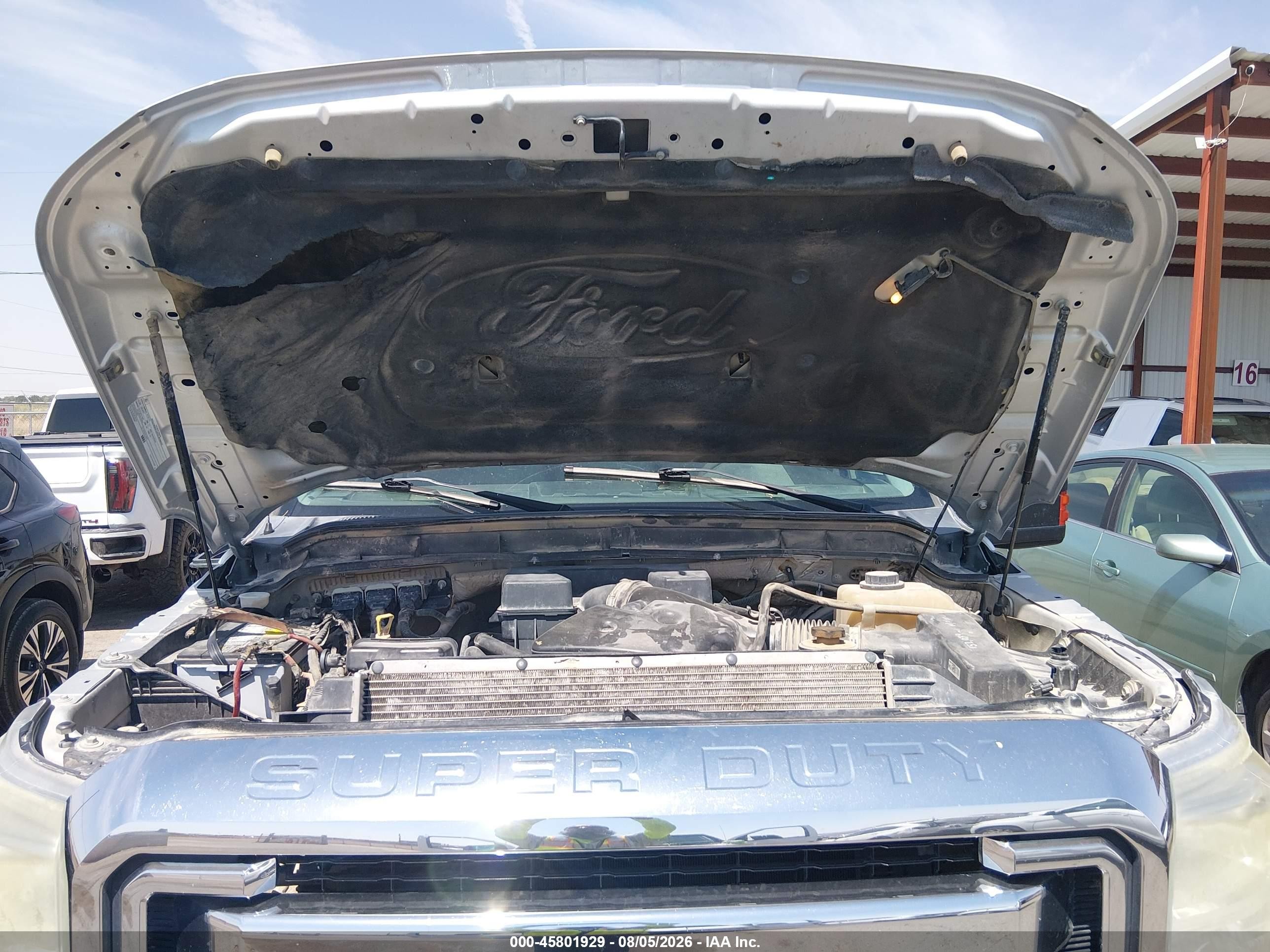 2013 Ford F-250 Xlt Silver vin: 1FT7X2B62DEB58419