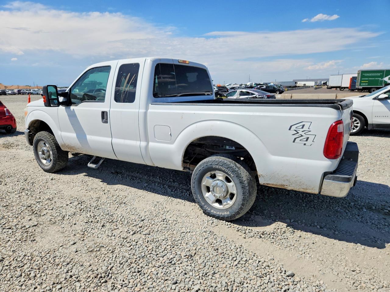 2012 Ford F250 Super Duty Белый vin: 1FT7X2B63CEA17776