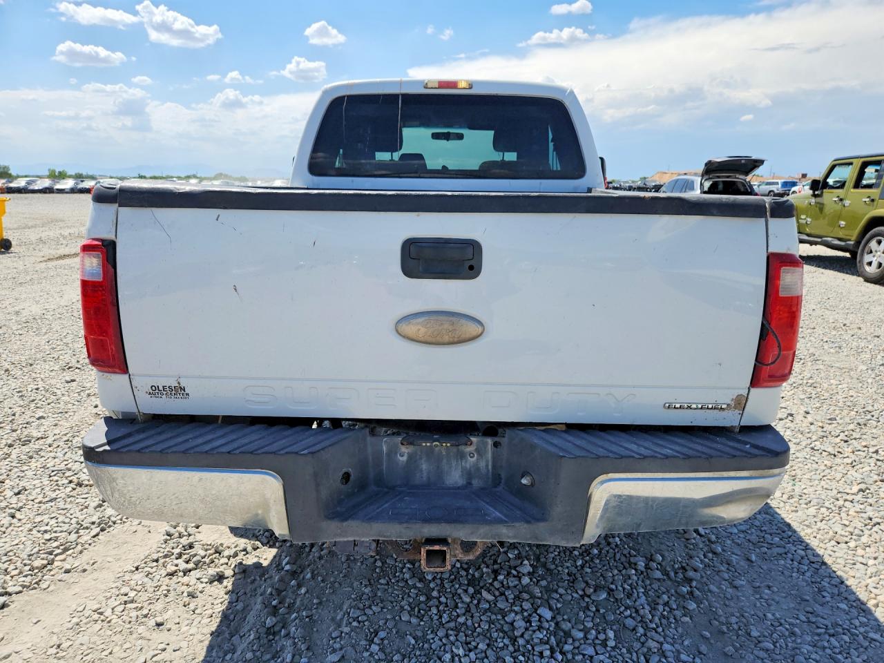 2012 Ford F250 Super Duty Белый vin: 1FT7X2B63CEA17776
