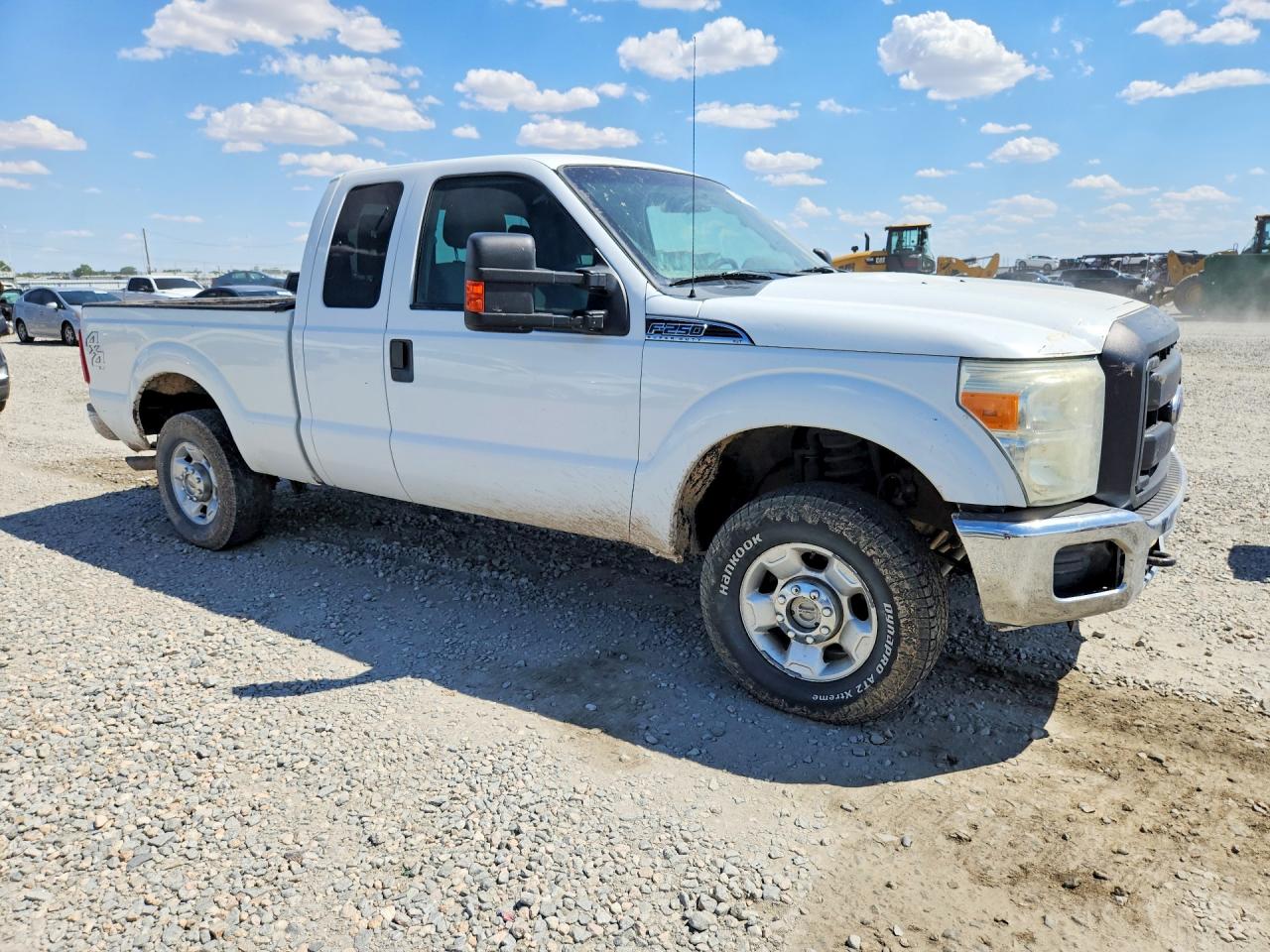 2012 Ford F250 Super Duty Белый vin: 1FT7X2B63CEA17776