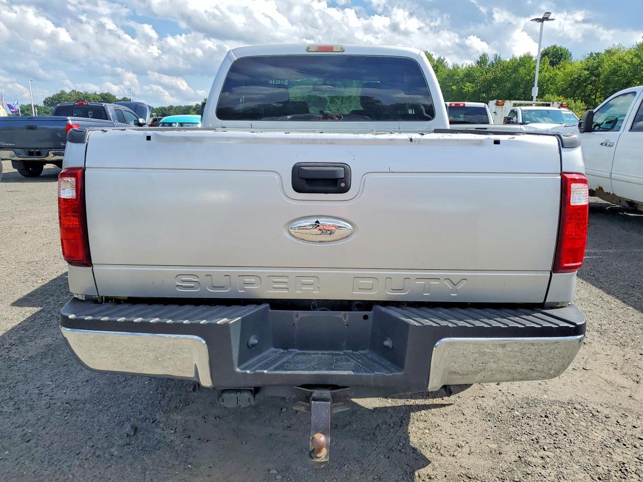 2012 Ford F250 Super Duty Silver vin: 1FT7X2B63CEA94678